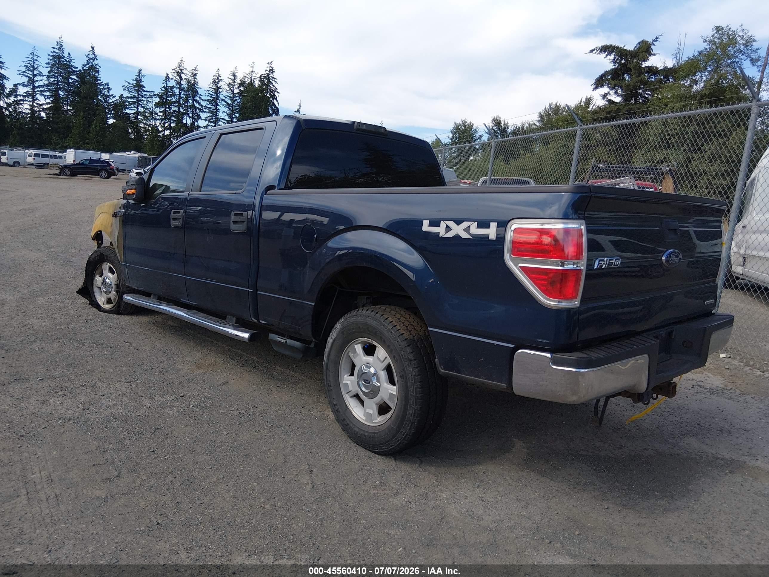 2014 Ford F-150 Fx4/king Ranch/lariat/platinum/stx/xl/xlt Blue vin: 1FTFW1EF2EFB40468
