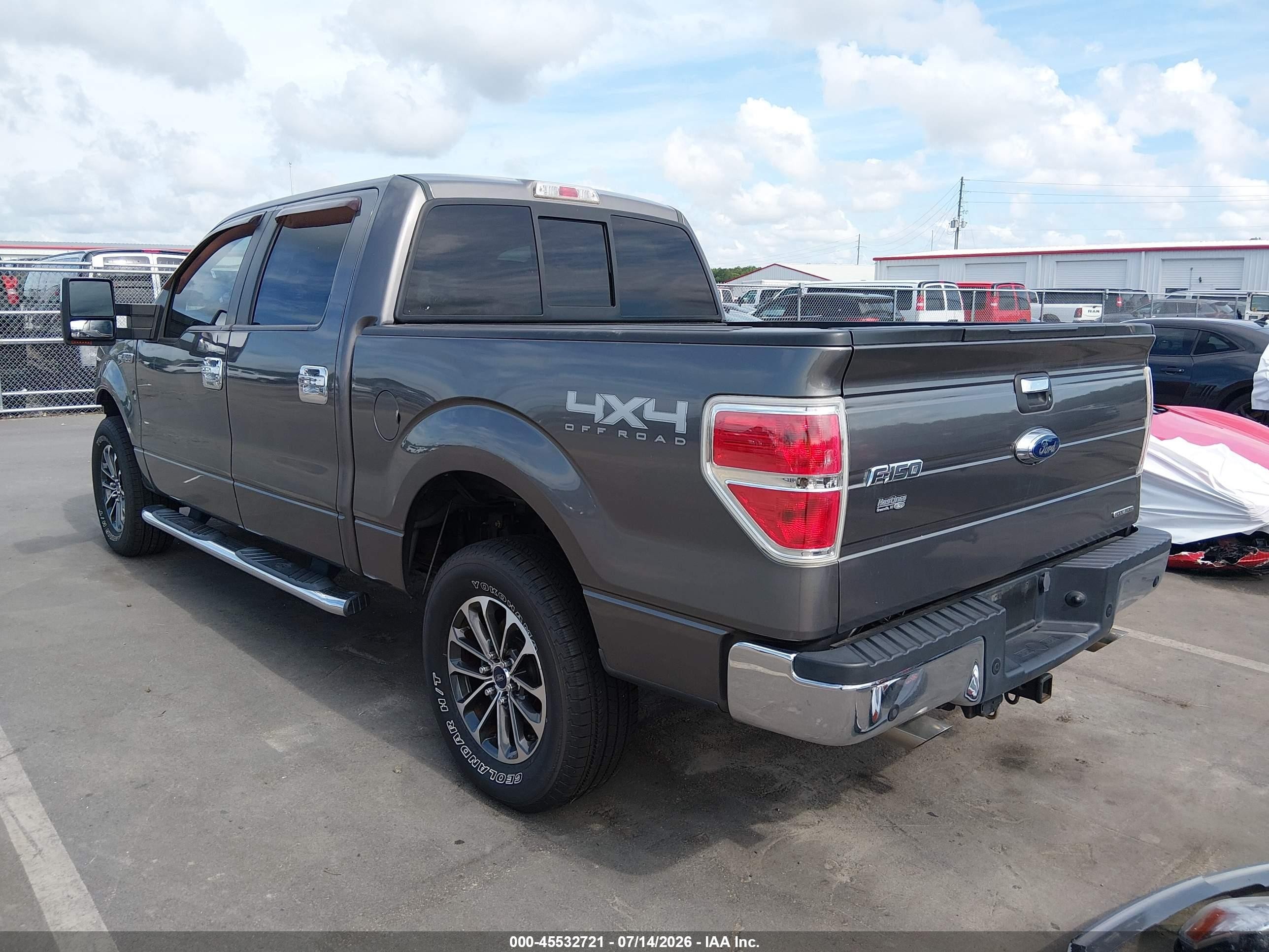 2014 Ford F-150 Fx4/king Ranch/lariat/platinum/stx/xl/xlt Gray vin: 1FTFW1EF2EFB92859