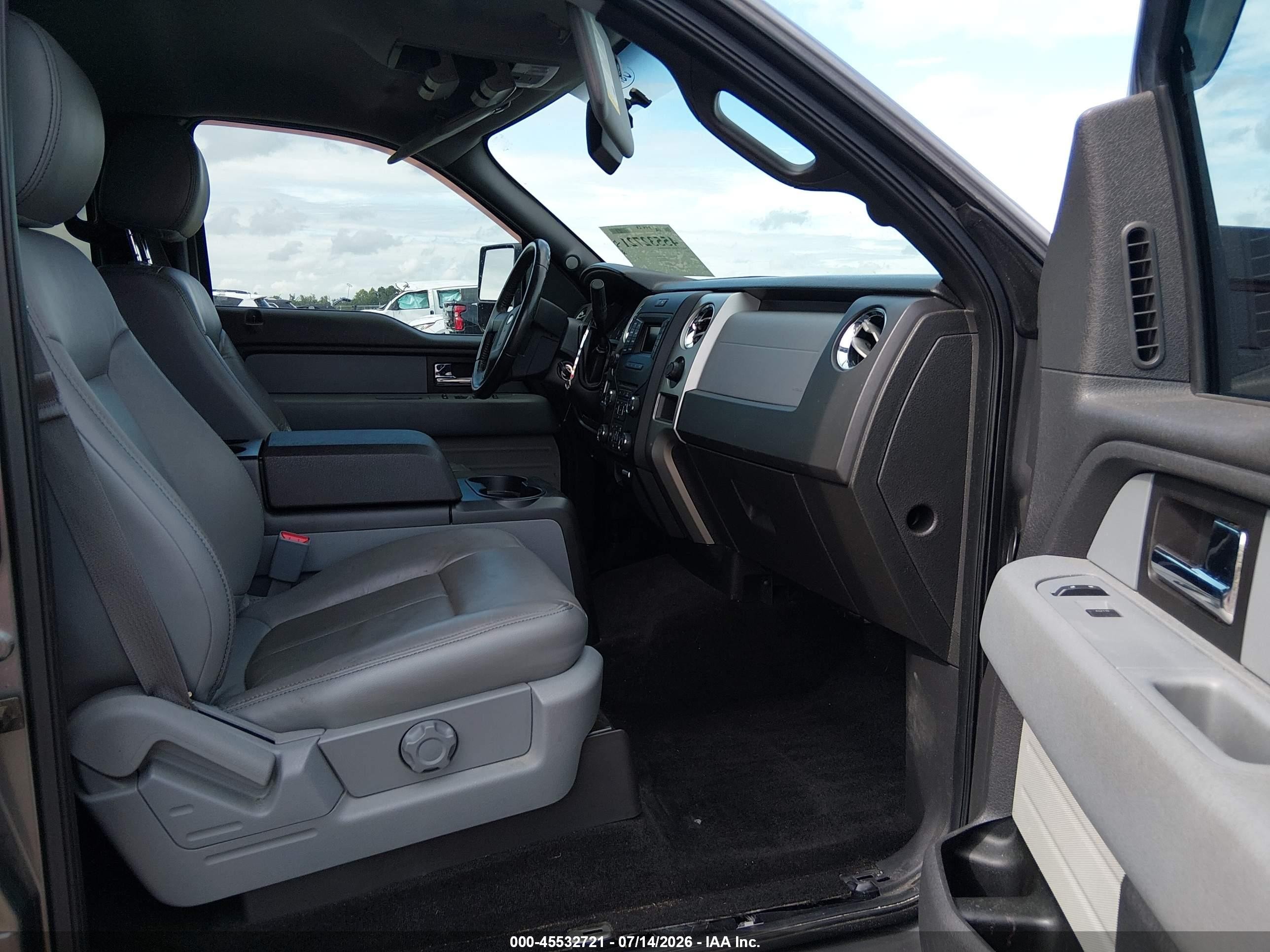 2014 Ford F-150 Fx4/king Ranch/lariat/platinum/stx/xl/xlt Gray vin: 1FTFW1EF2EFB92859