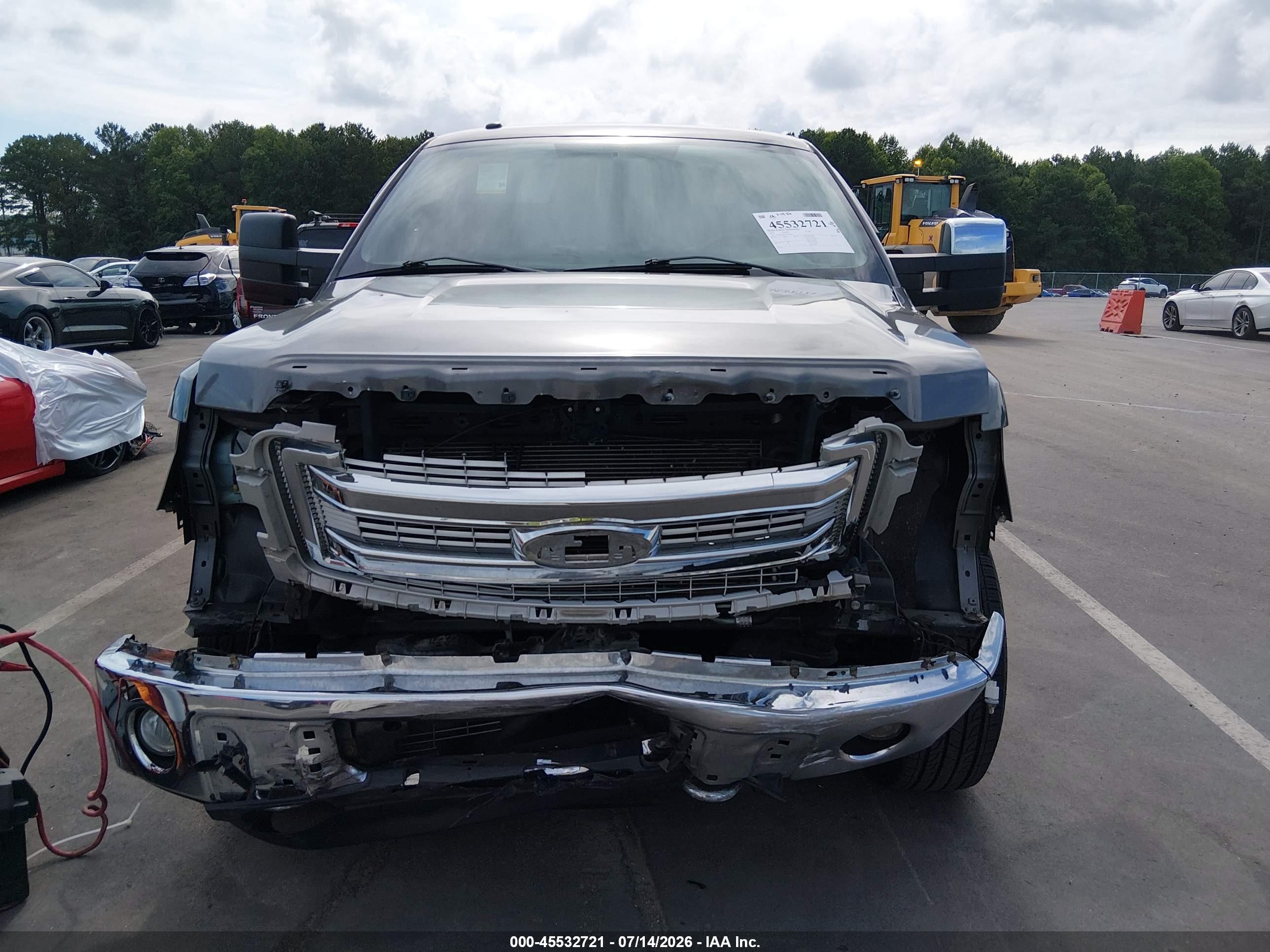 2014 Ford F-150 Fx4/king Ranch/lariat/platinum/stx/xl/xlt Gray vin: 1FTFW1EF2EFB92859