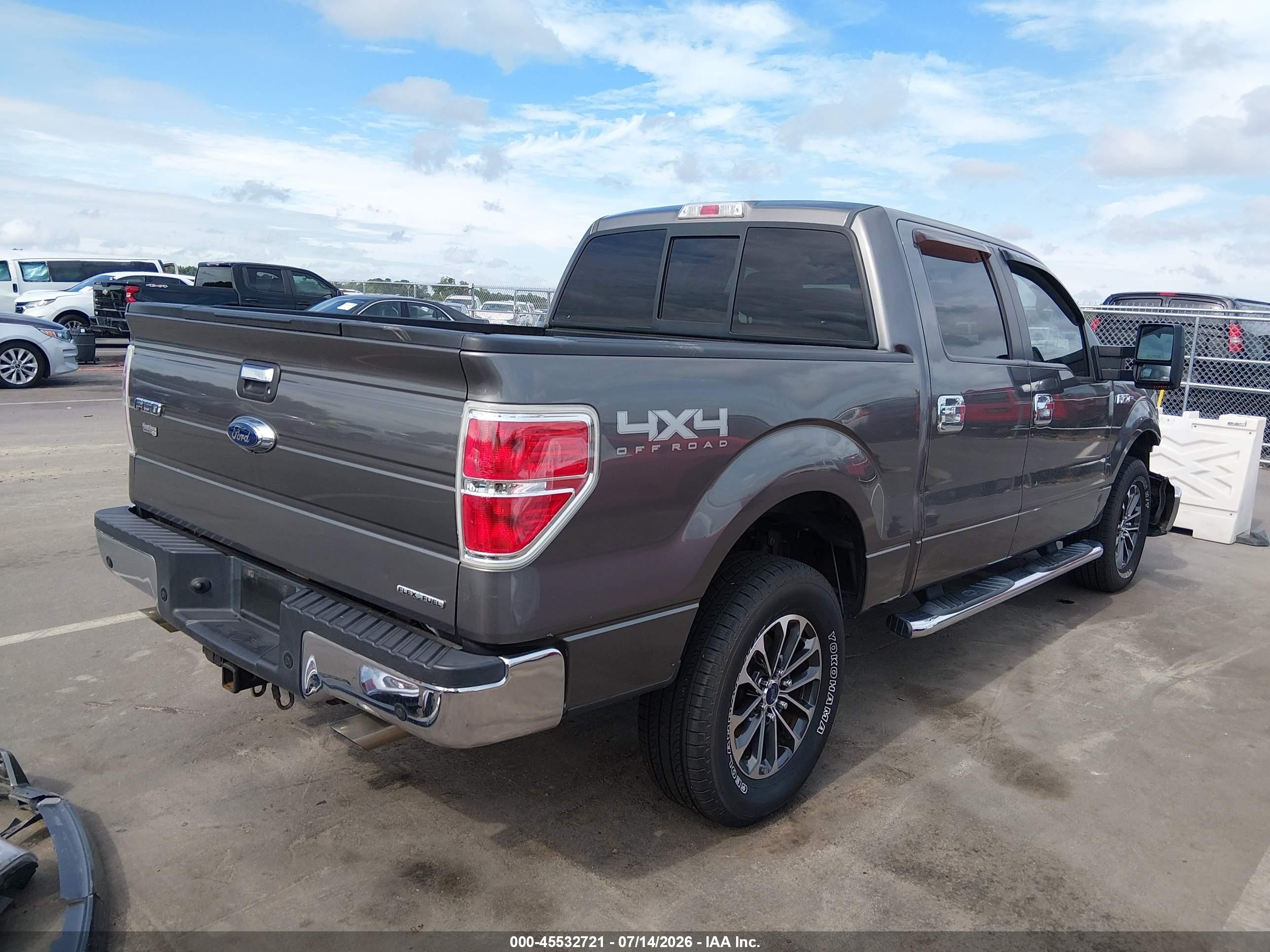 2014 Ford F-150 Fx4/king Ranch/lariat/platinum/stx/xl/xlt Gray vin: 1FTFW1EF2EFB92859