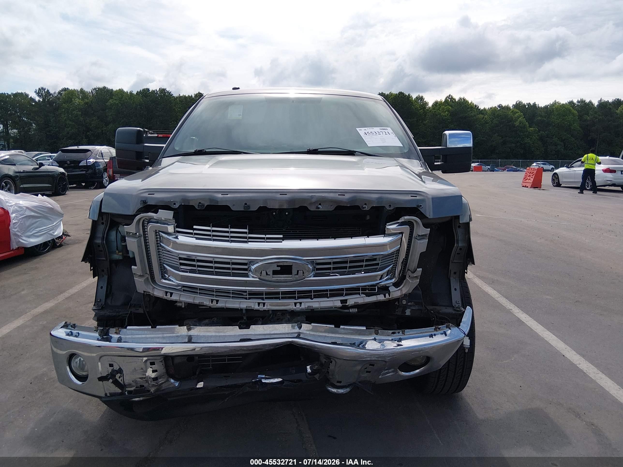 2014 Ford F-150 Fx4/king Ranch/lariat/platinum/stx/xl/xlt Gray vin: 1FTFW1EF2EFB92859