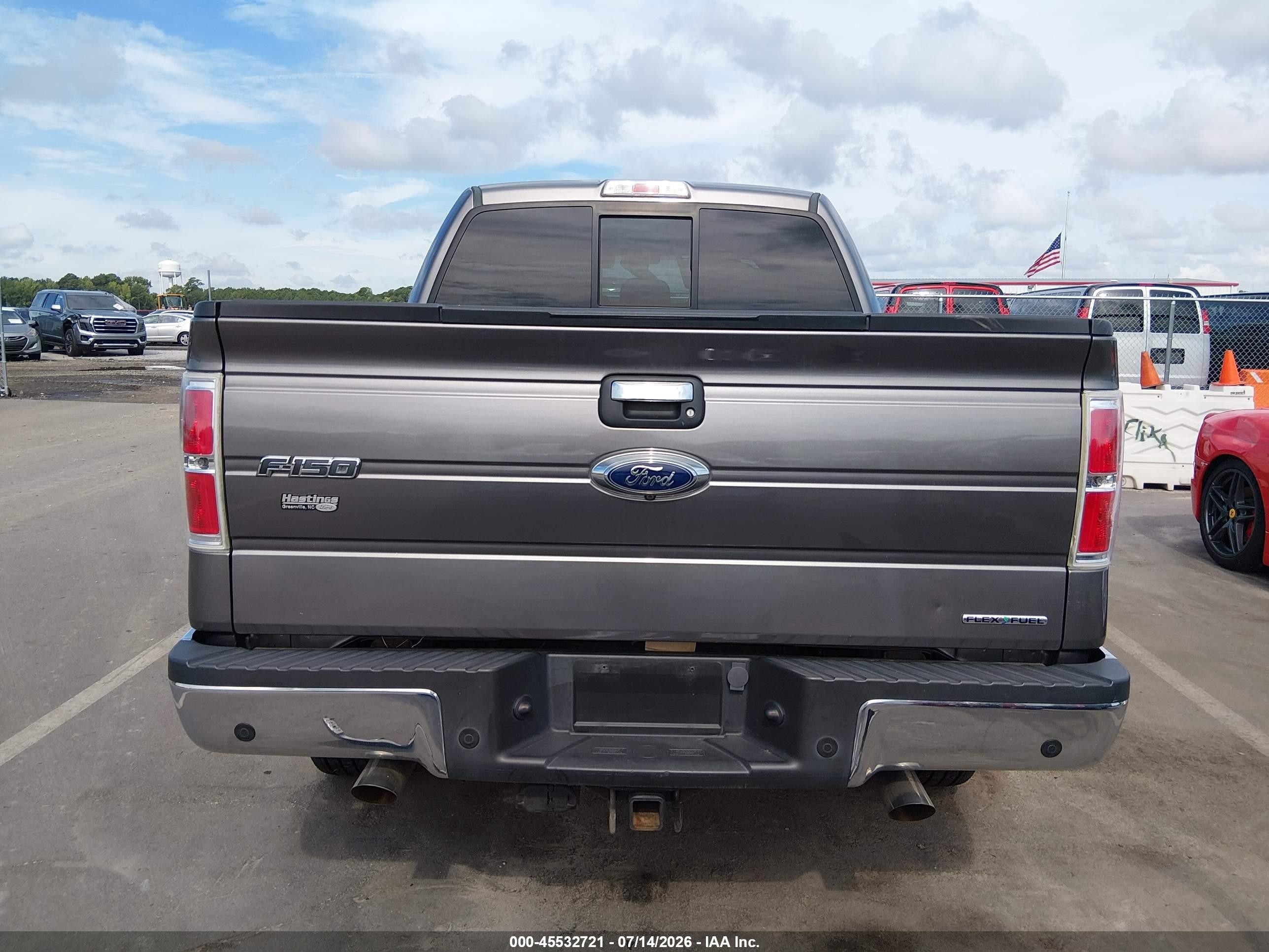2014 Ford F-150 Fx4/king Ranch/lariat/platinum/stx/xl/xlt Gray vin: 1FTFW1EF2EFB92859