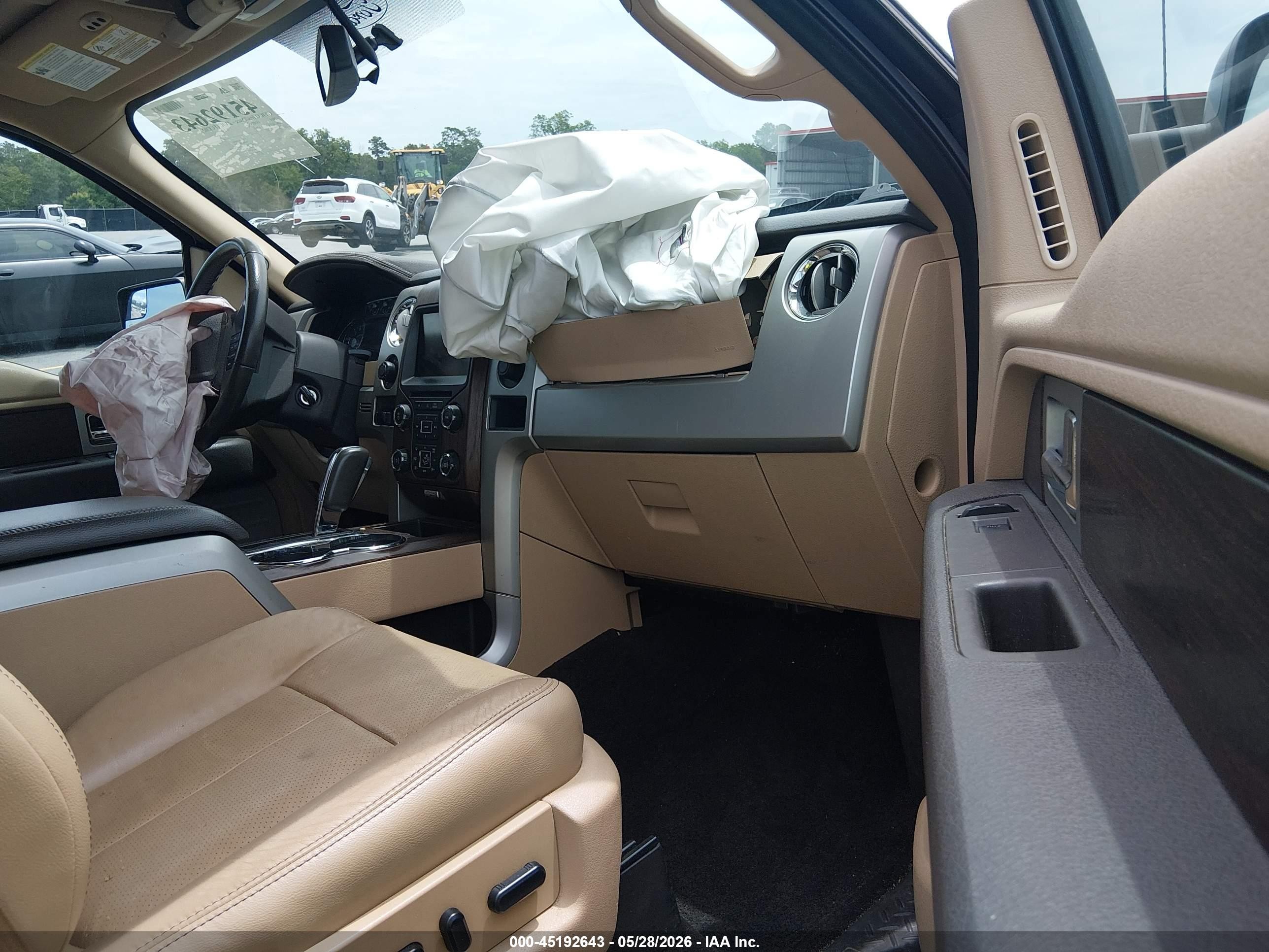 2014 Ford F-150 Lariat Black vin: 1FTFW1EF2EFC25763