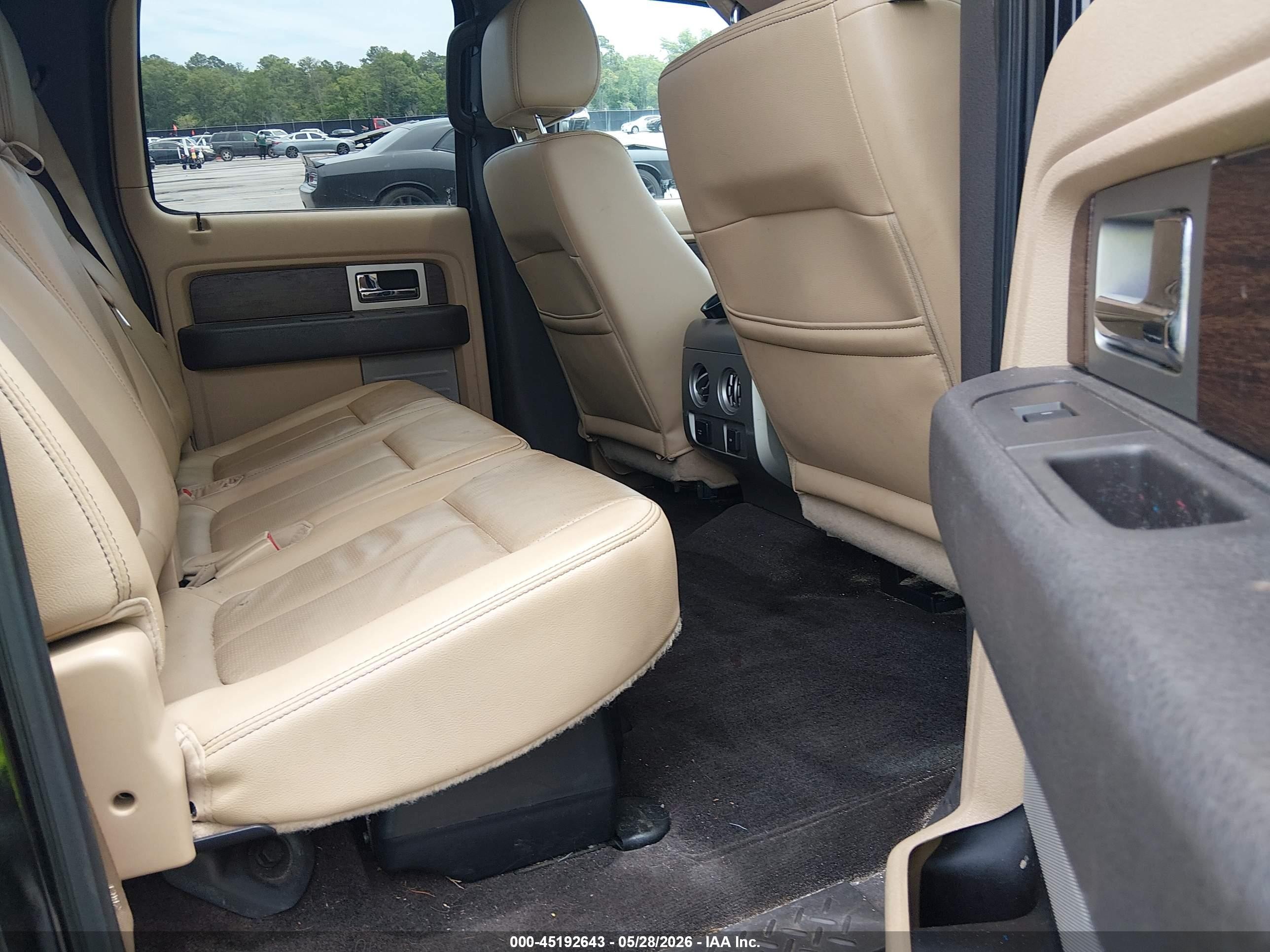 2014 Ford F-150 Lariat Black vin: 1FTFW1EF2EFC25763