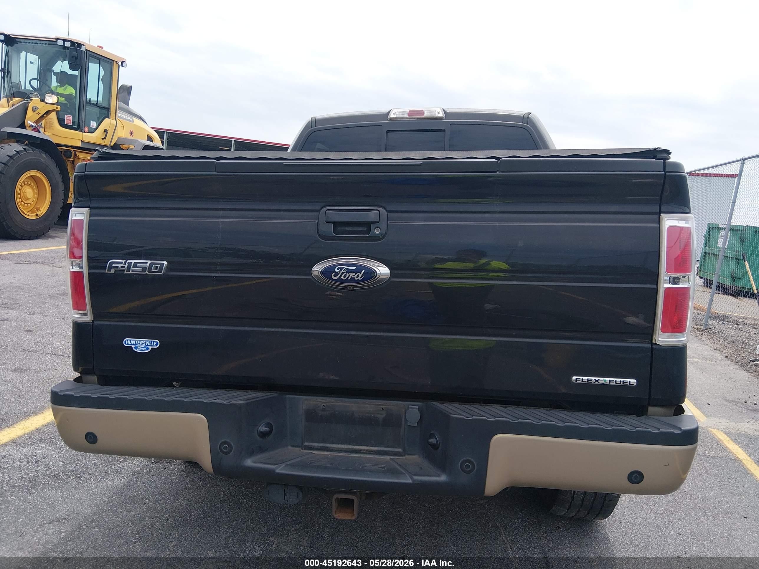 2014 Ford F-150 Lariat Black vin: 1FTFW1EF2EFC25763