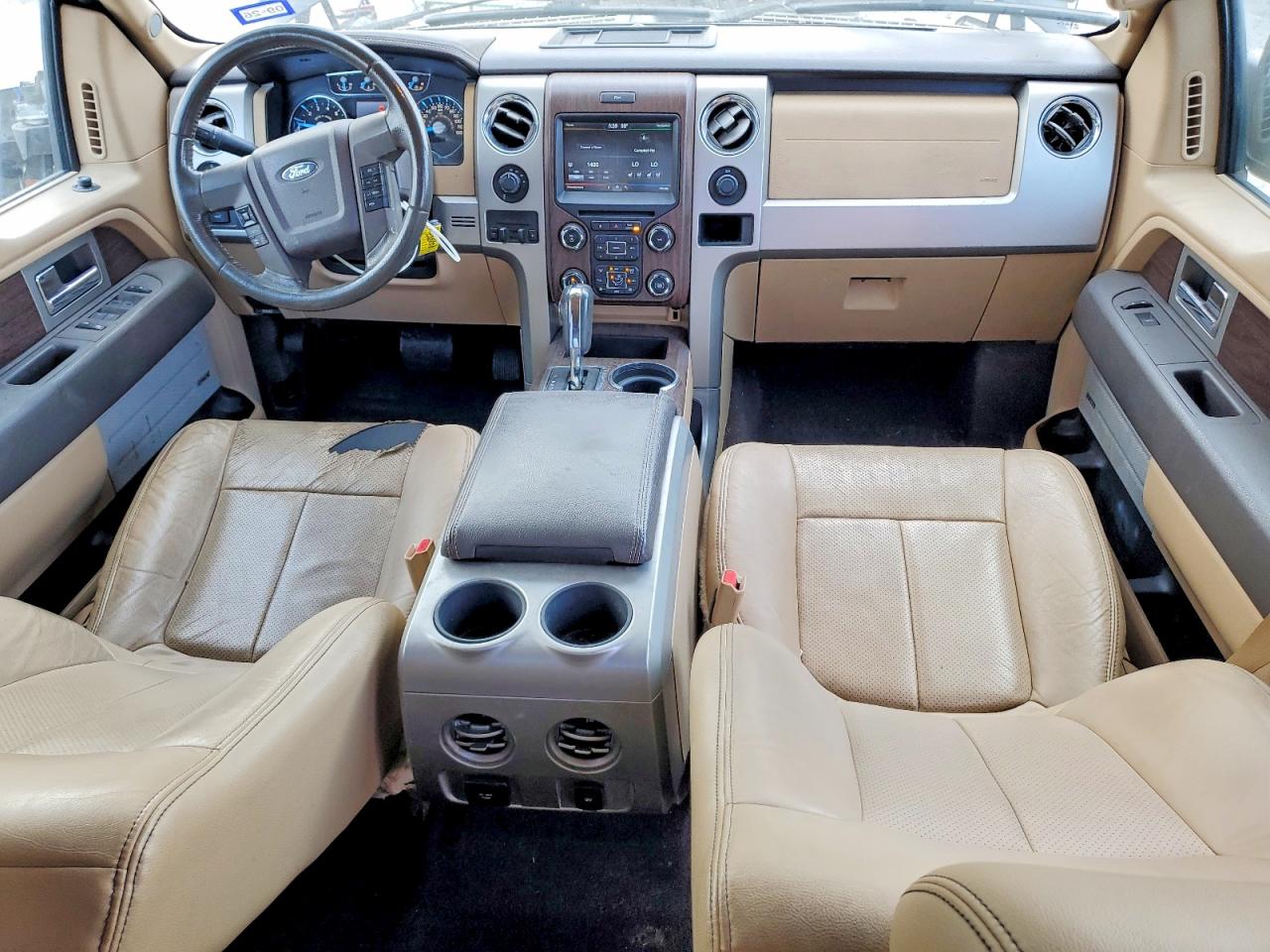 2014 Ford F150 Supercrew Black vin: 1FTFW1EF2EFC28601