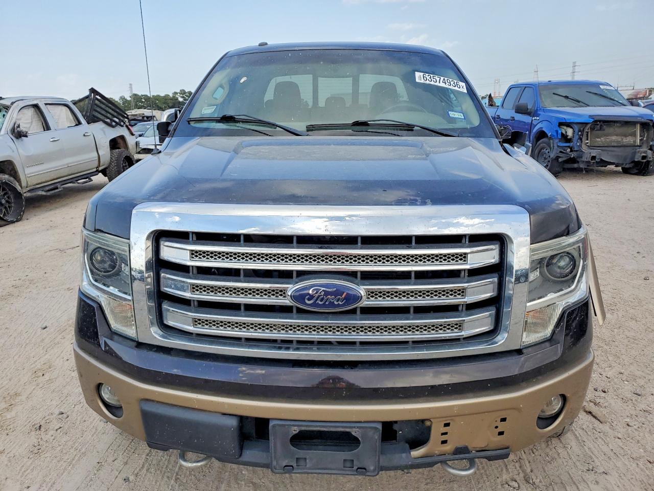 2014 Ford F150 Supercrew Black vin: 1FTFW1EF2EFC28601