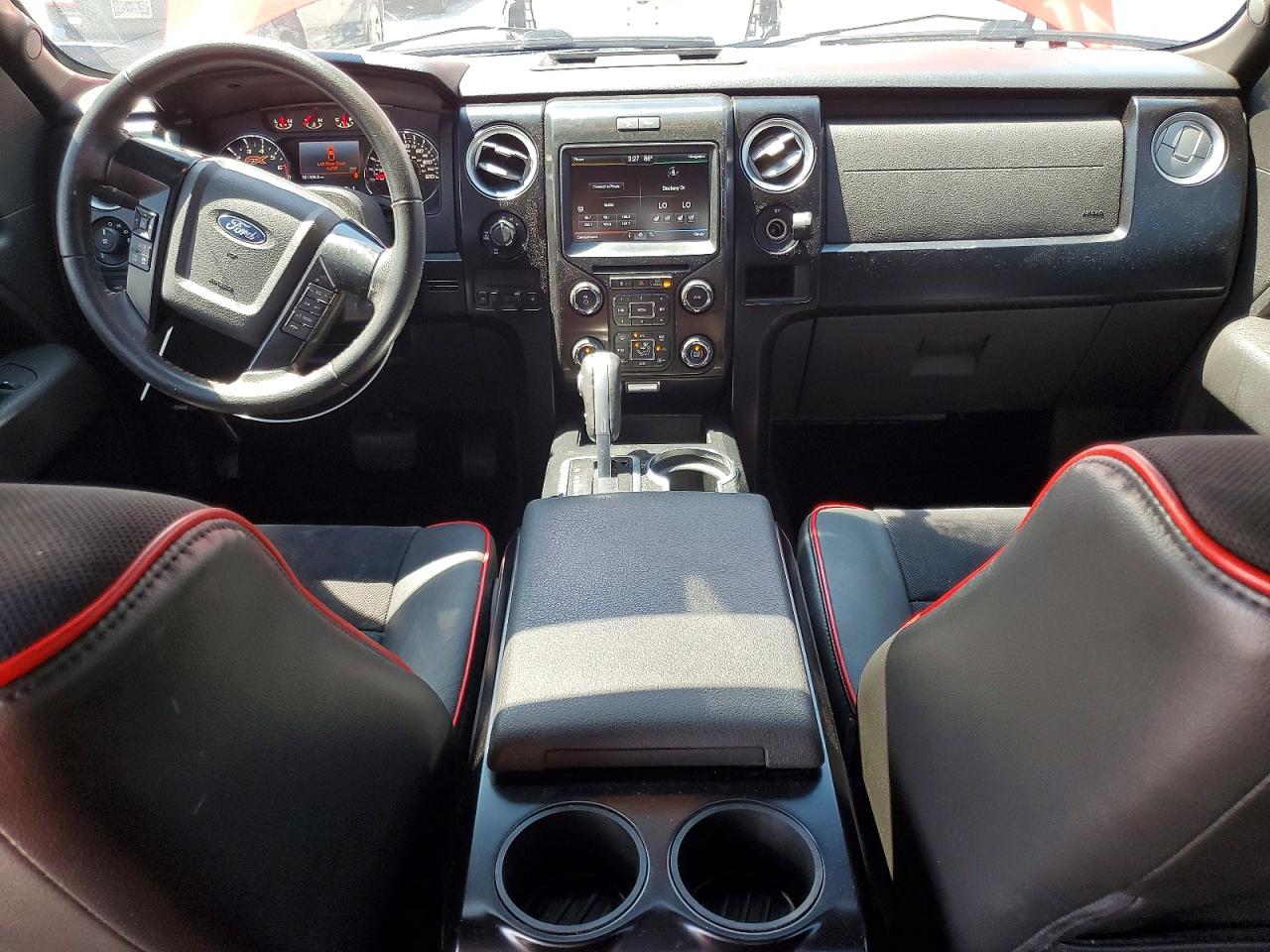 2014 Ford F150 Supercrew Red vin: 1FTFW1EF2EFC91312
