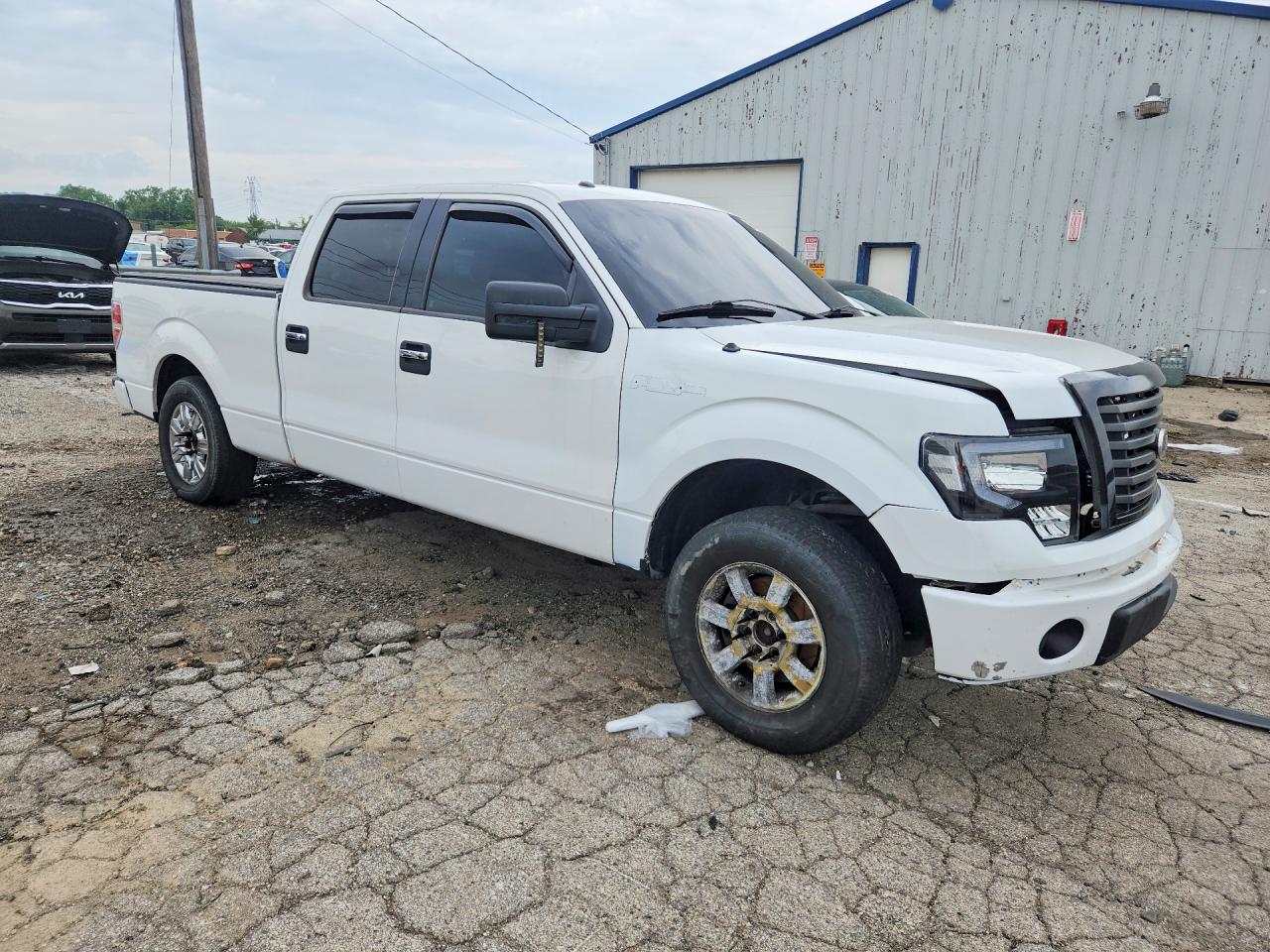 2014 Ford F150 Supercrew White vin: 1FTFW1EF2EFC91536