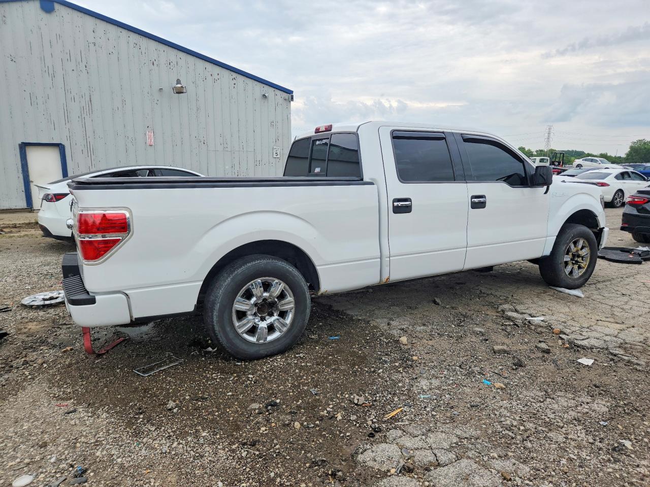 2014 Ford F150 Supercrew White vin: 1FTFW1EF2EFC91536