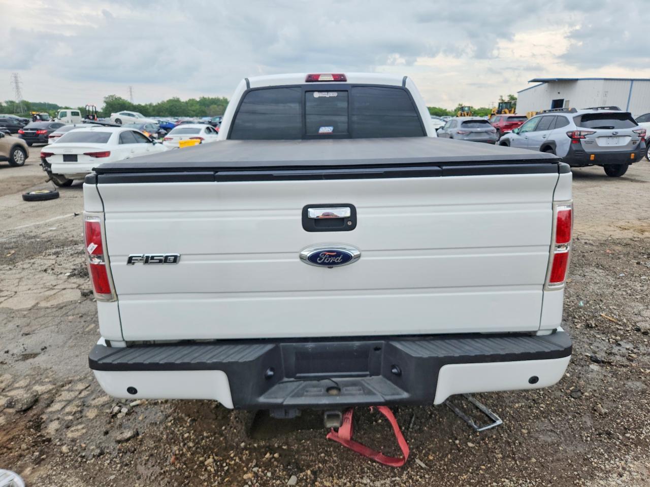 2014 Ford F150 Supercrew White vin: 1FTFW1EF2EFC91536