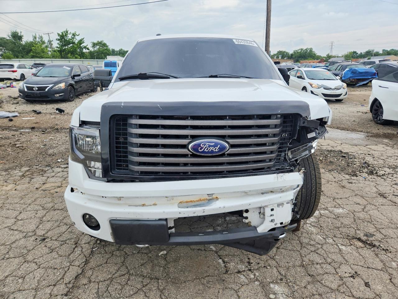 2014 Ford F150 Supercrew White vin: 1FTFW1EF2EFC91536