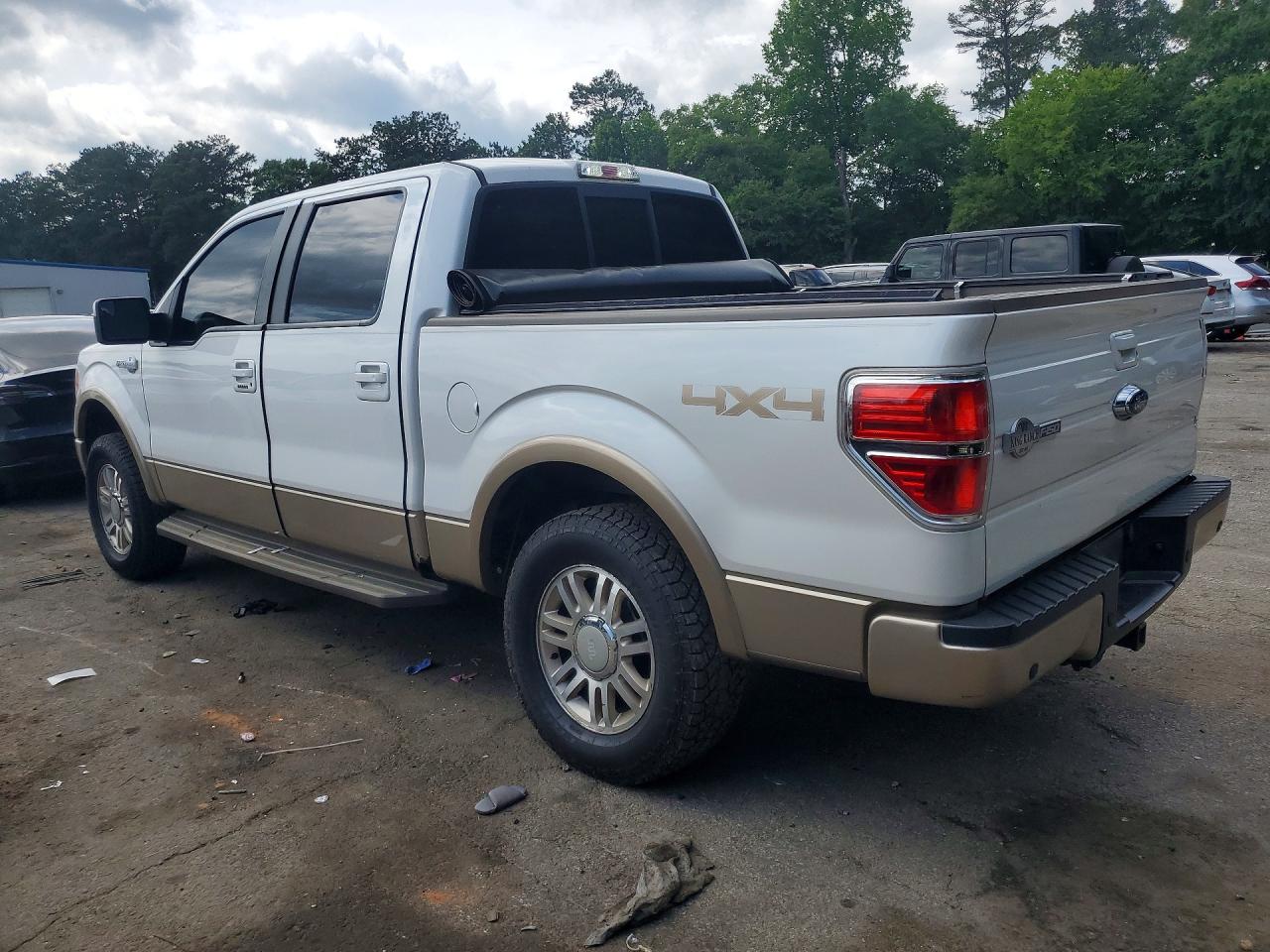 2014 Ford F150 Supercrew White vin: 1FTFW1EF2EKD07953