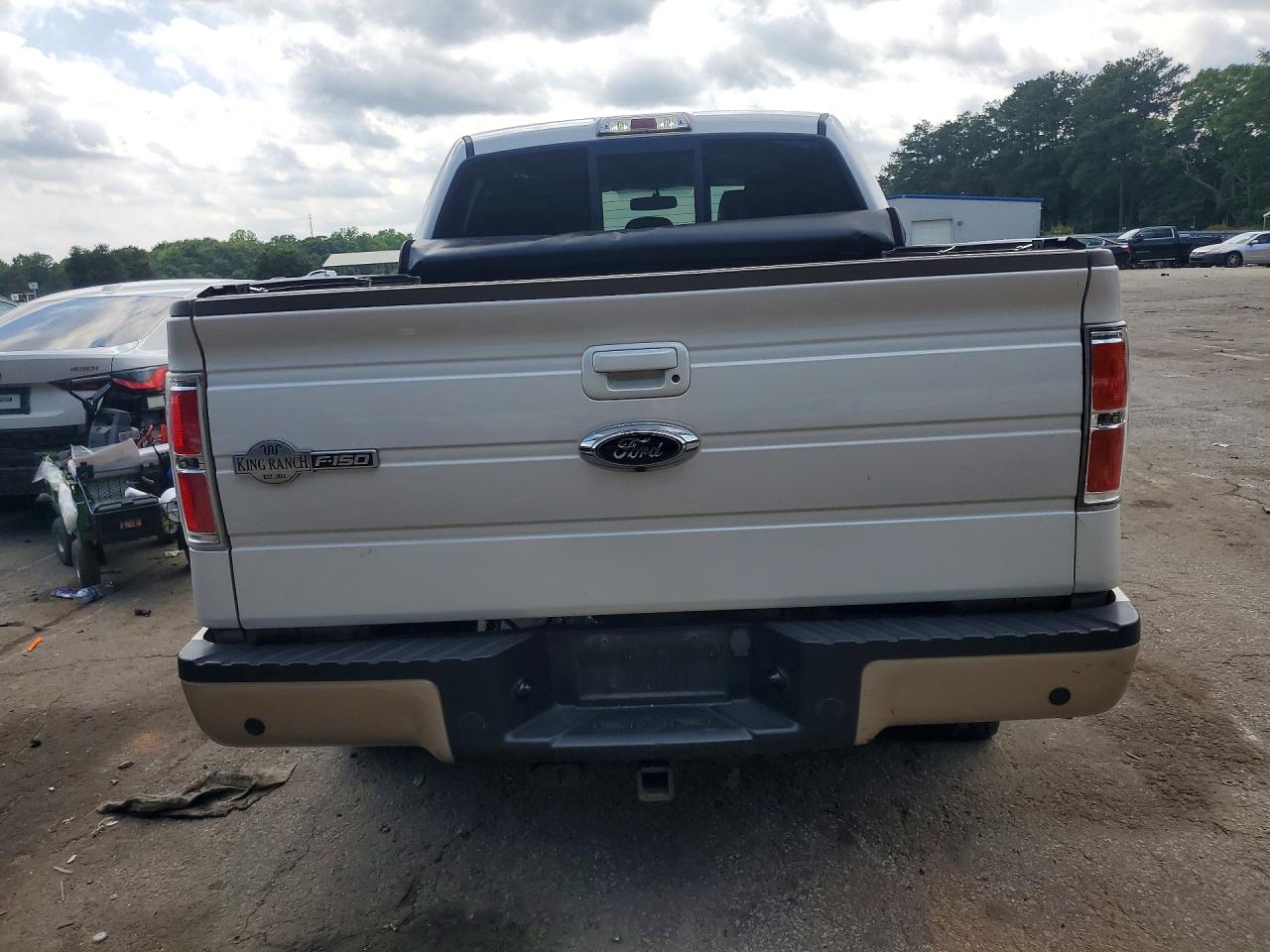 2014 Ford F150 Supercrew White vin: 1FTFW1EF2EKD07953