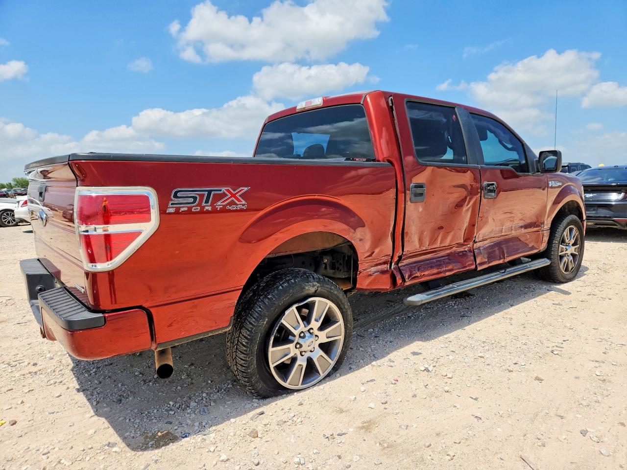 2014 Ford F150 Supercrew Оранжевый vin: 1FTFW1EF2EKE06143