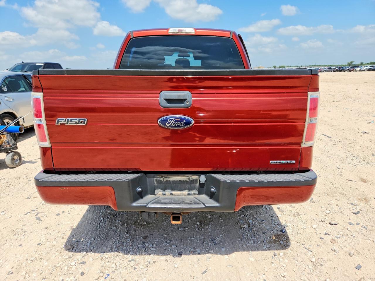 2014 Ford F150 Supercrew Оранжевый vin: 1FTFW1EF2EKE06143