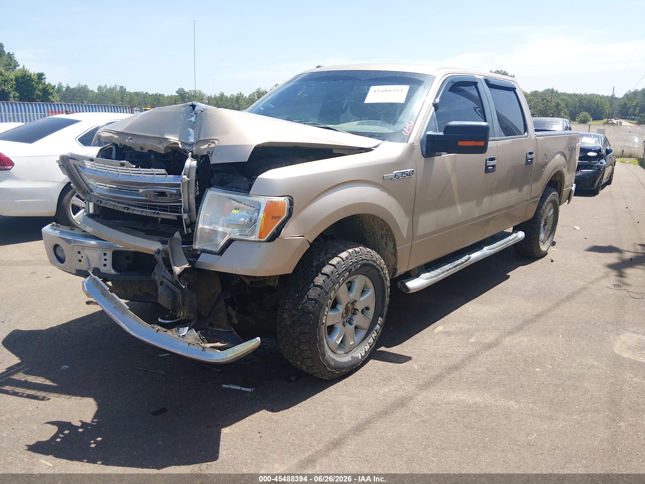 2014 Ford F-150 Xlt Gold vin: 1FTFW1EF2EKE82283