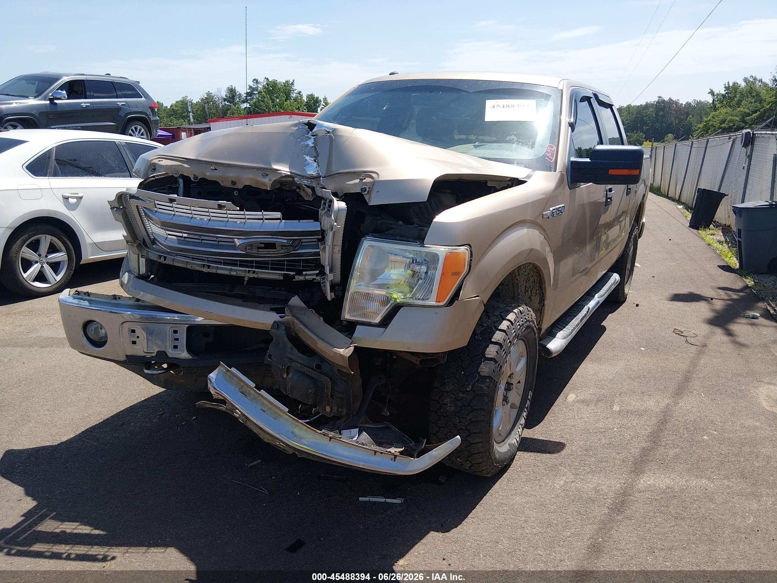 2014 Ford F-150 Xlt Gold vin: 1FTFW1EF2EKE82283