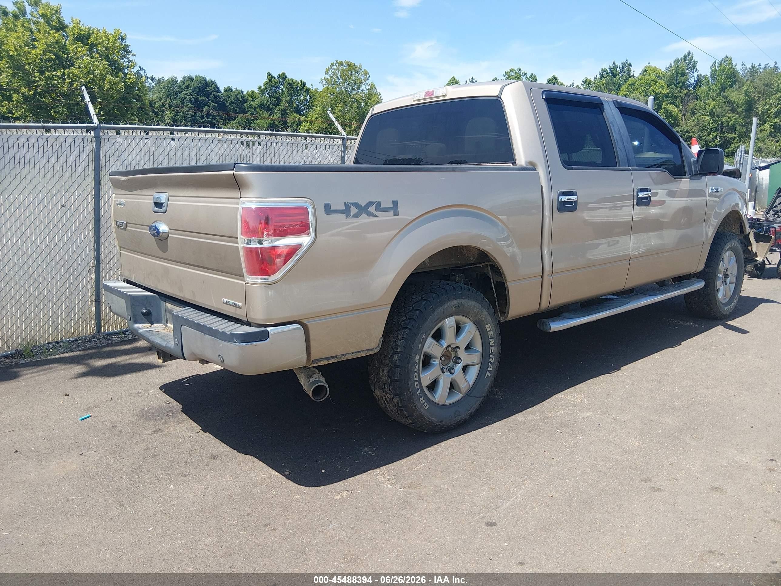 2014 Ford F-150 Xlt Gold vin: 1FTFW1EF2EKE82283