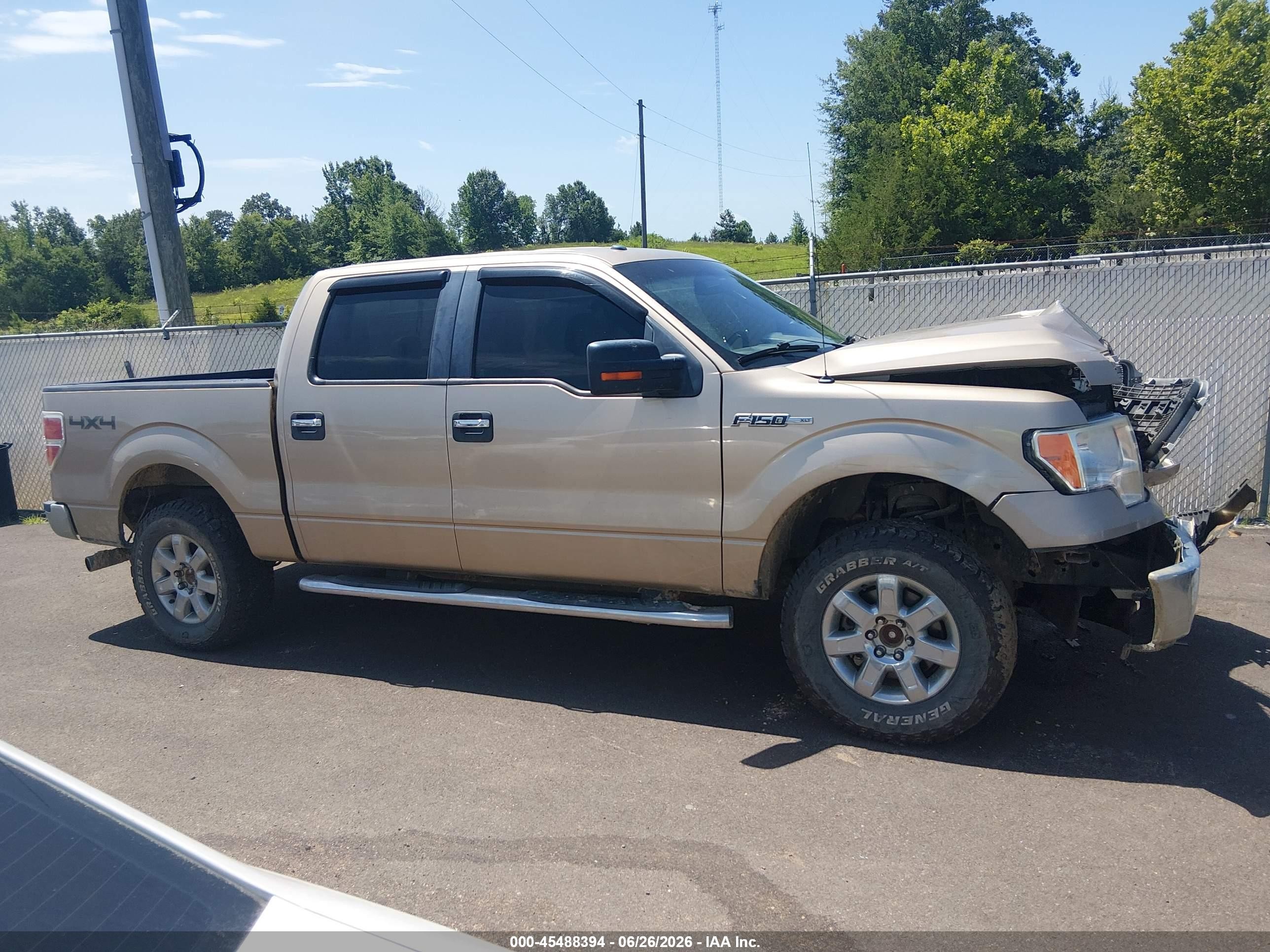 2014 Ford F-150 Xlt Gold vin: 1FTFW1EF2EKE82283