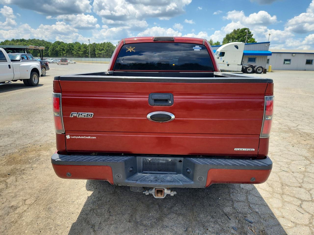2014 Ford F150 Supercrew Red vin: 1FTFW1EF2EKE97270