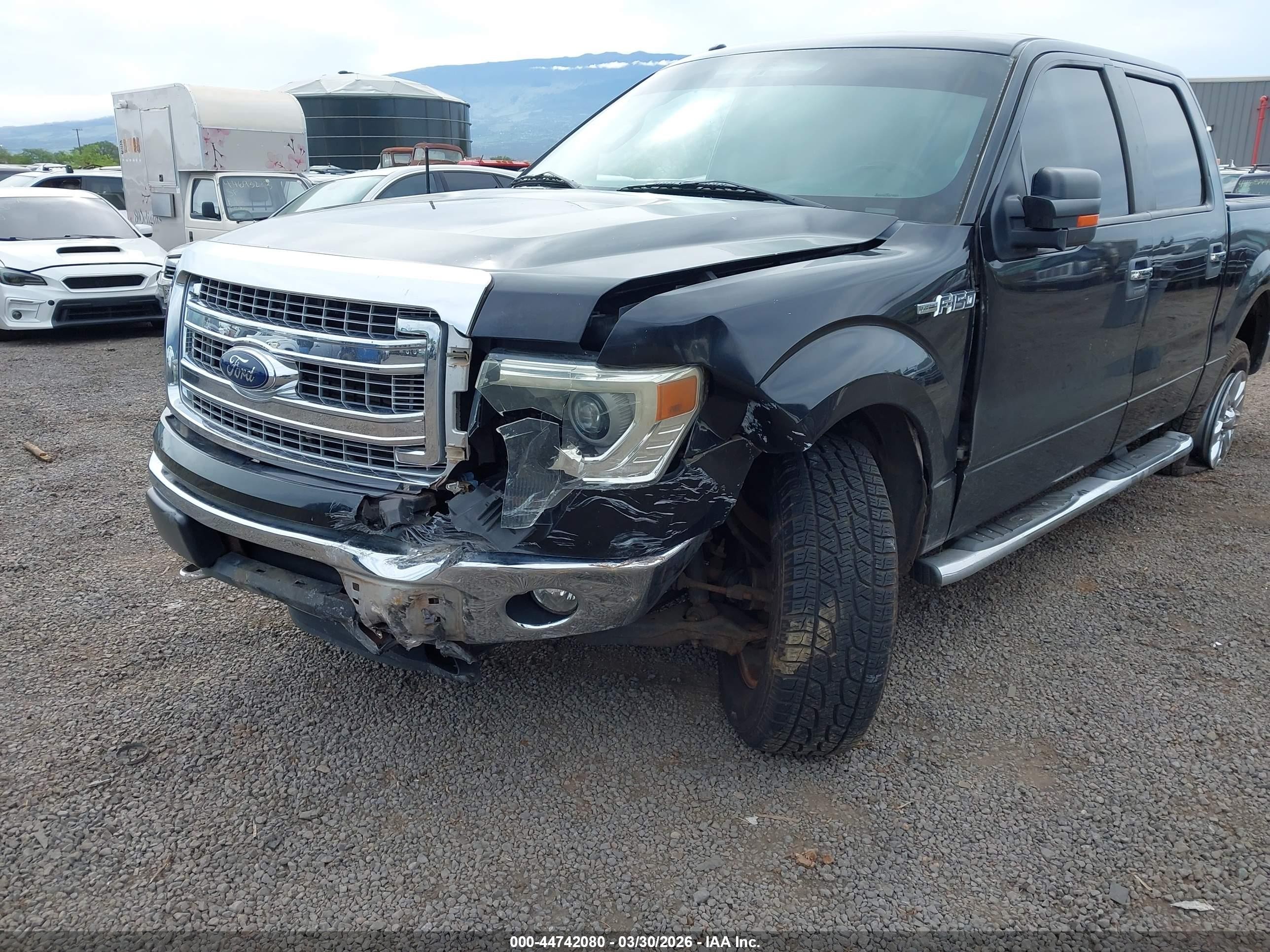 2014 Ford F-150 Xlt Black vin: 1FTFW1EF2EKE98144