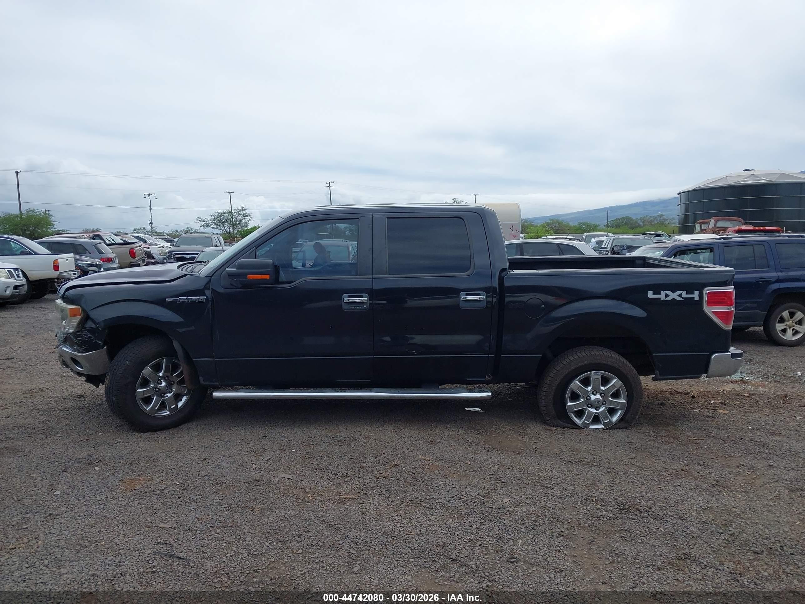 2014 Ford F-150 Xlt Black vin: 1FTFW1EF2EKE98144