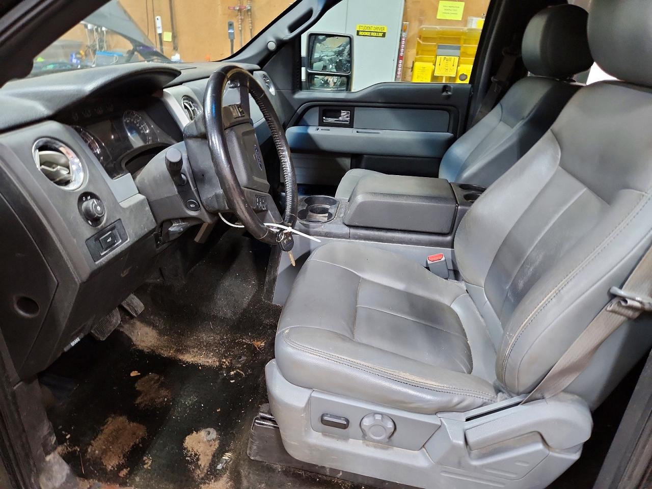 2014 Ford F150 Supercrew Black vin: 1FTFW1EF2EKF83470