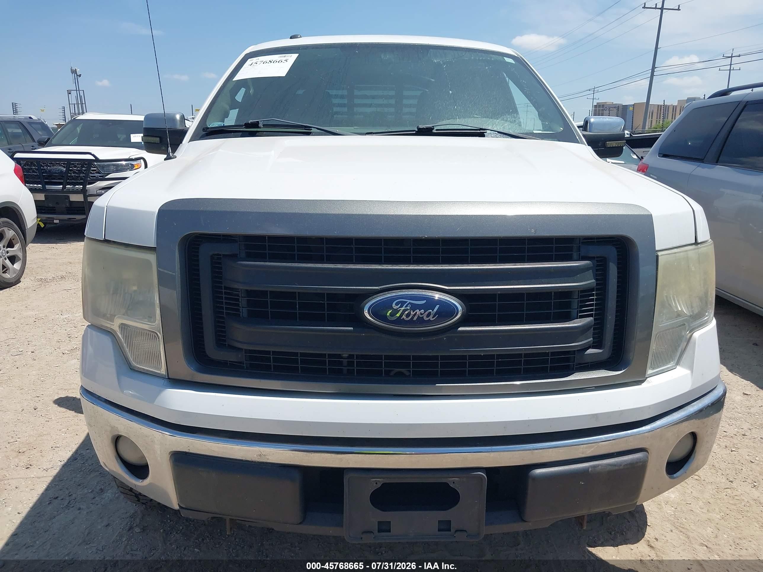 2014 Ford F-150 Xlt White vin: 1FTFW1EF2EKG04396