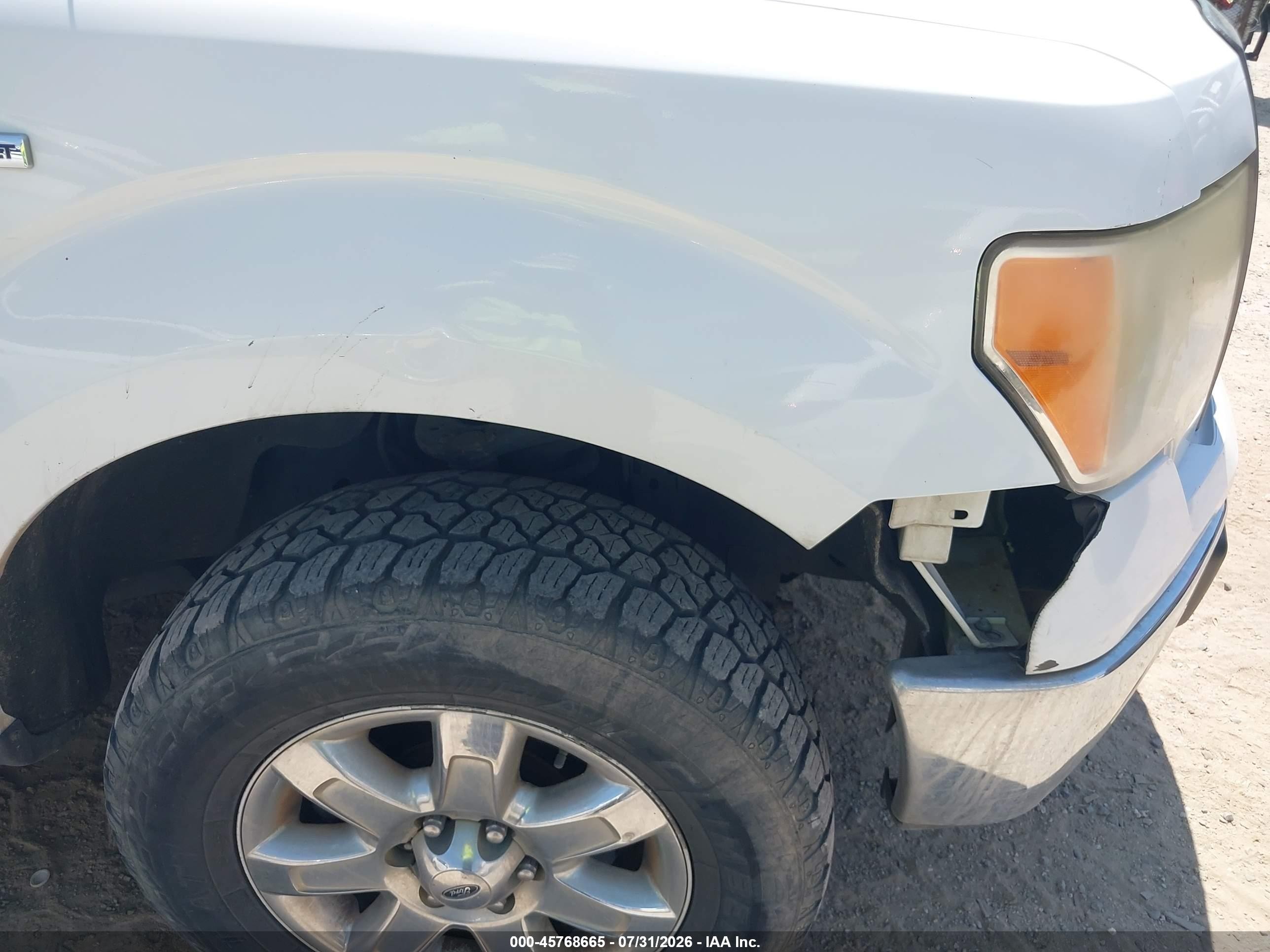 2014 Ford F-150 Xlt White vin: 1FTFW1EF2EKG04396