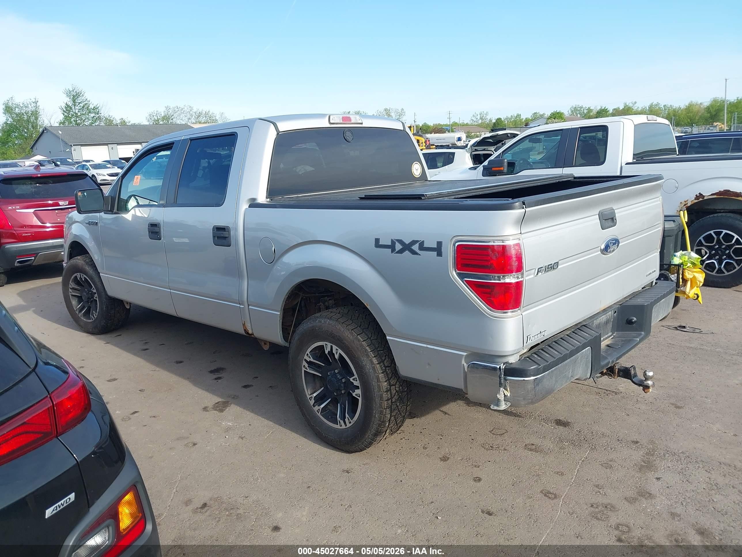 2014 Ford F-150 Xlt Silver vin: 1FTFW1EF2EKG13311