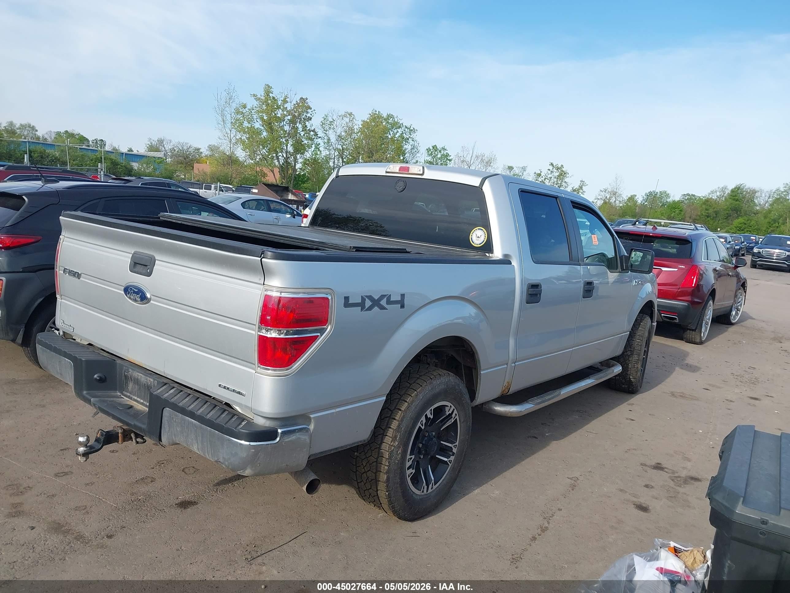 2014 Ford F-150 Xlt Silver vin: 1FTFW1EF2EKG13311
