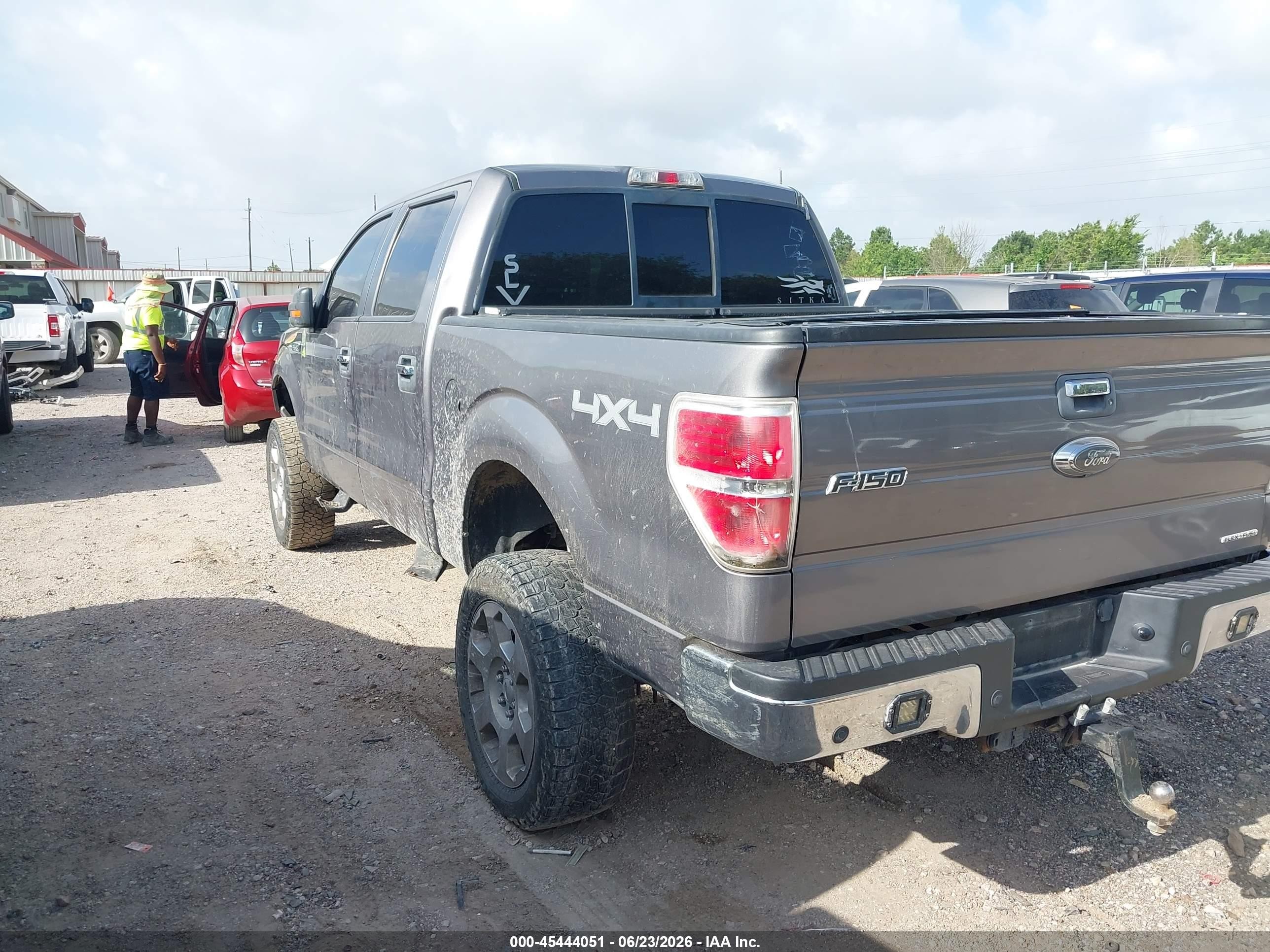 2014 Ford F-150 Xlt Gray vin: 1FTFW1EF2EKG29444