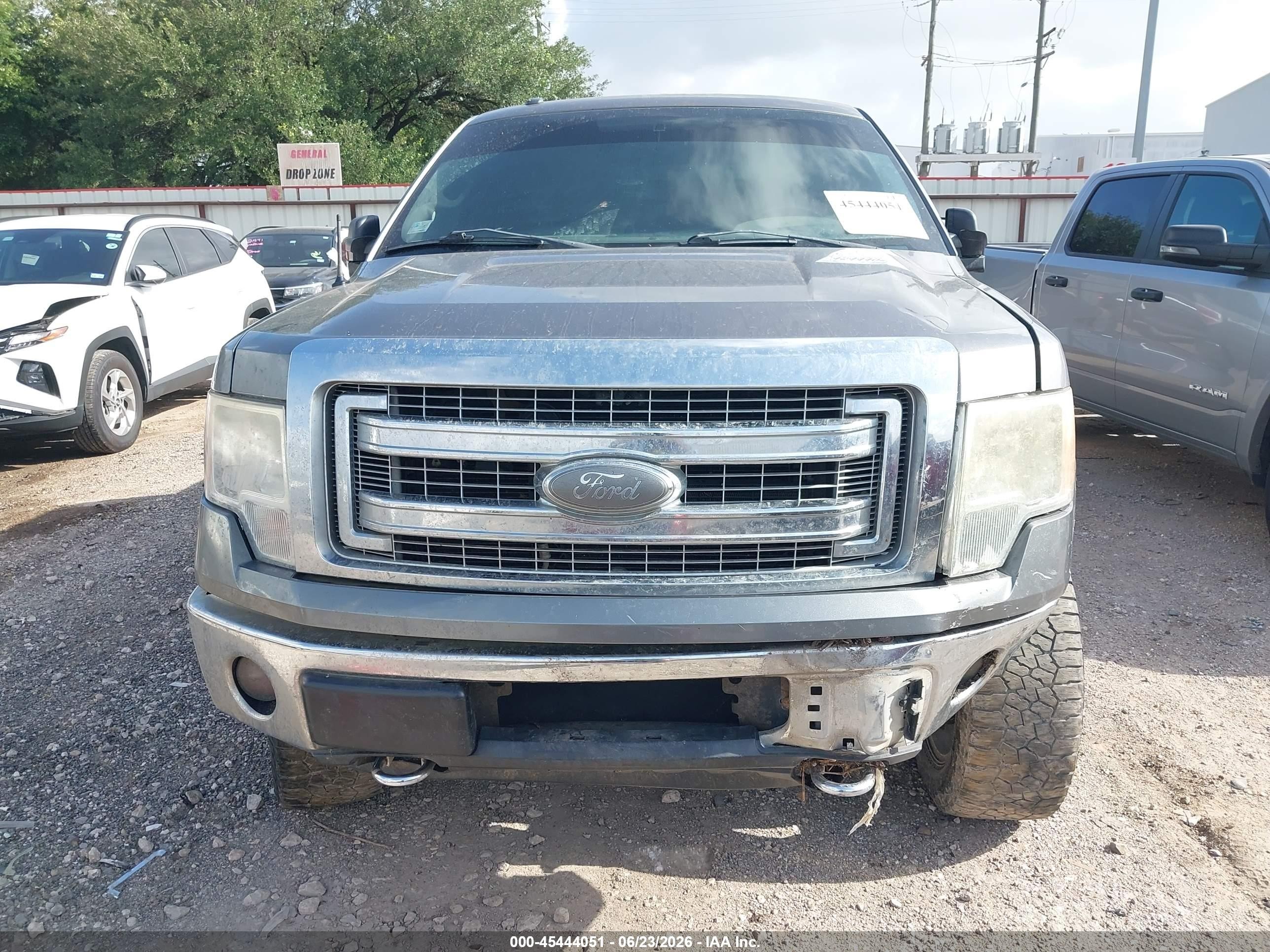 2014 Ford F-150 Xlt Gray vin: 1FTFW1EF2EKG29444
