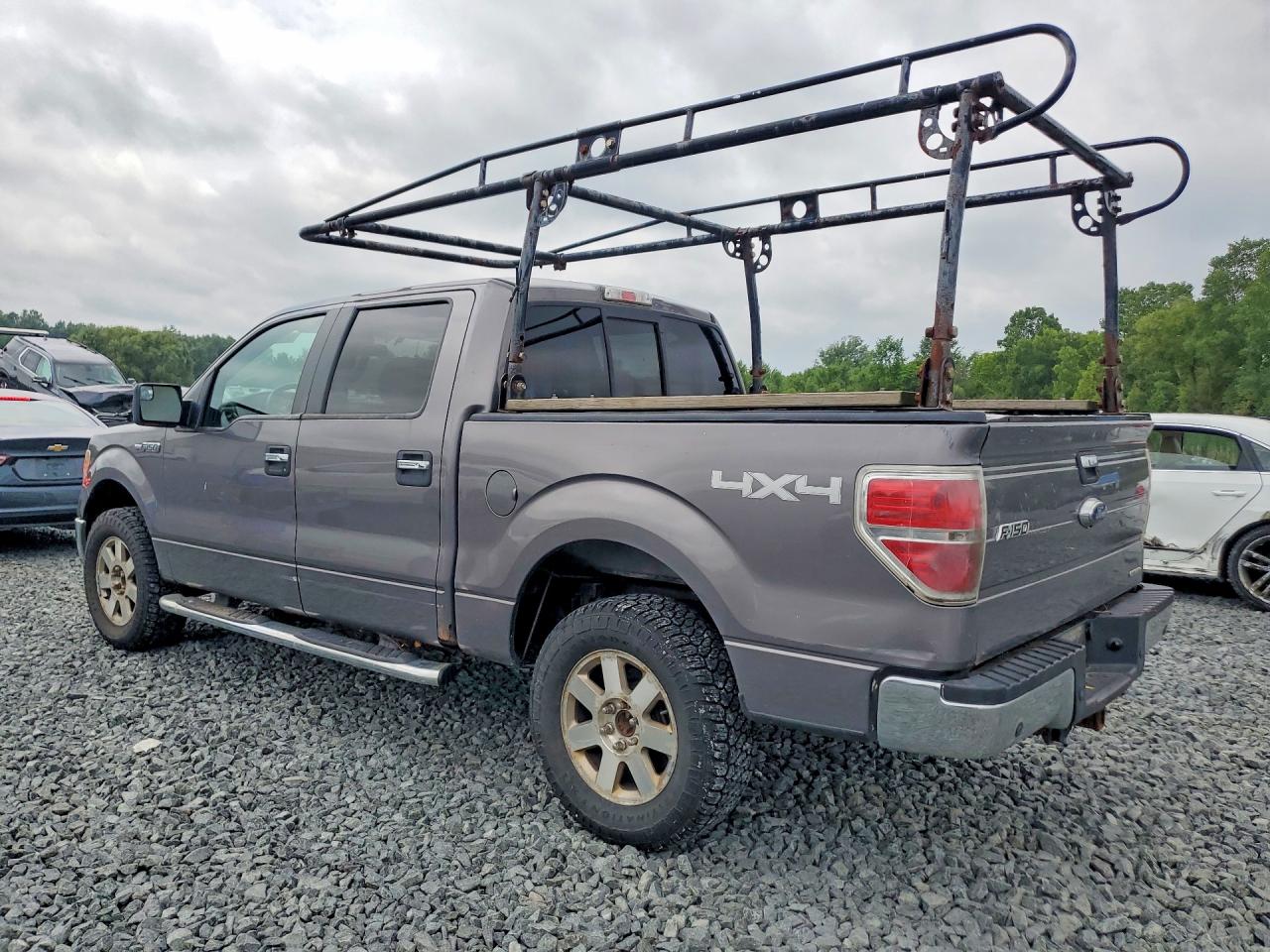 2014 Ford F150 Supercrew Серый vin: 1FTFW1EF2EKG30402