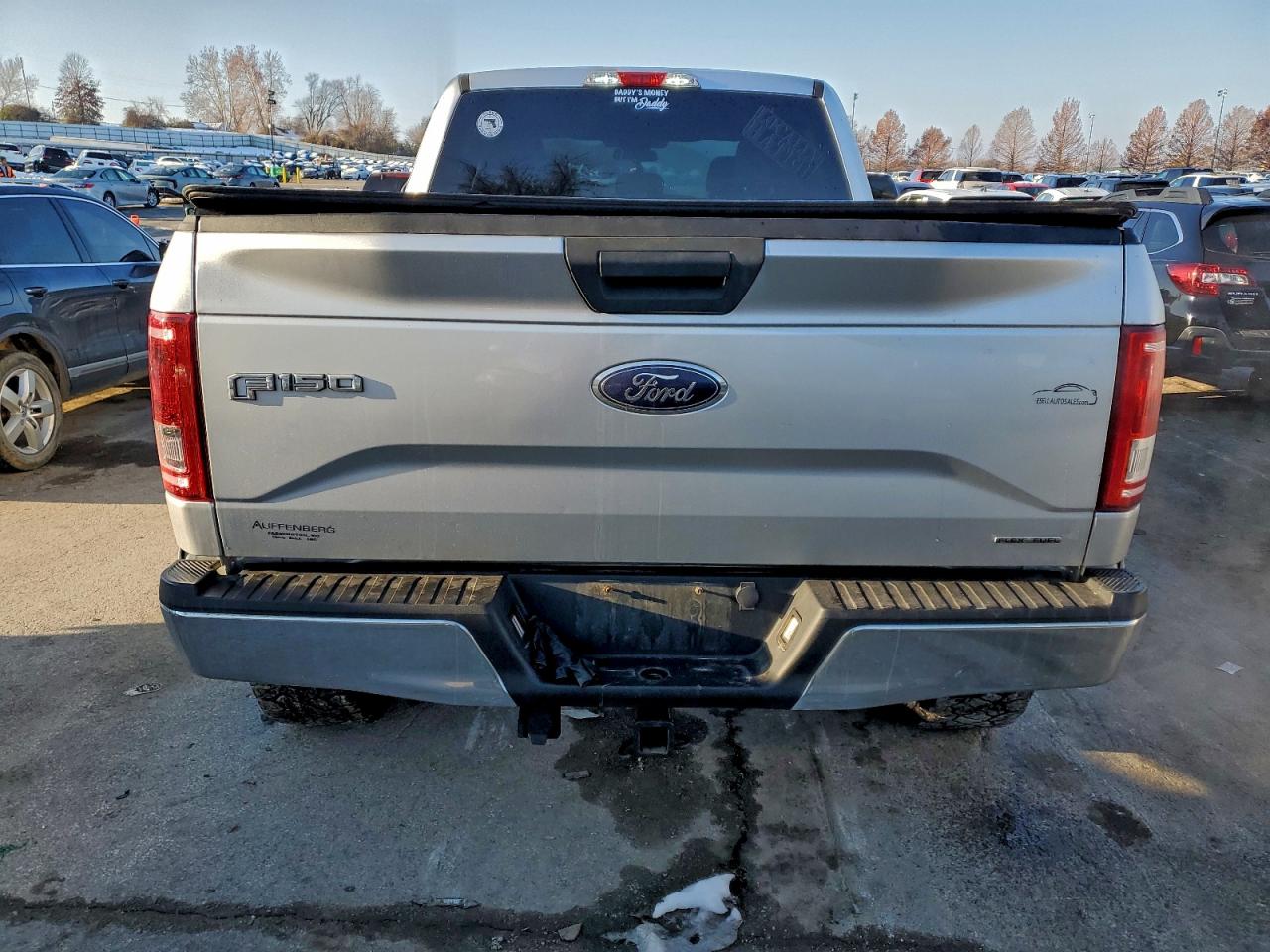 2015 Ford F150 Supercrew Gray vin: 1FTFW1EF2FFA92455