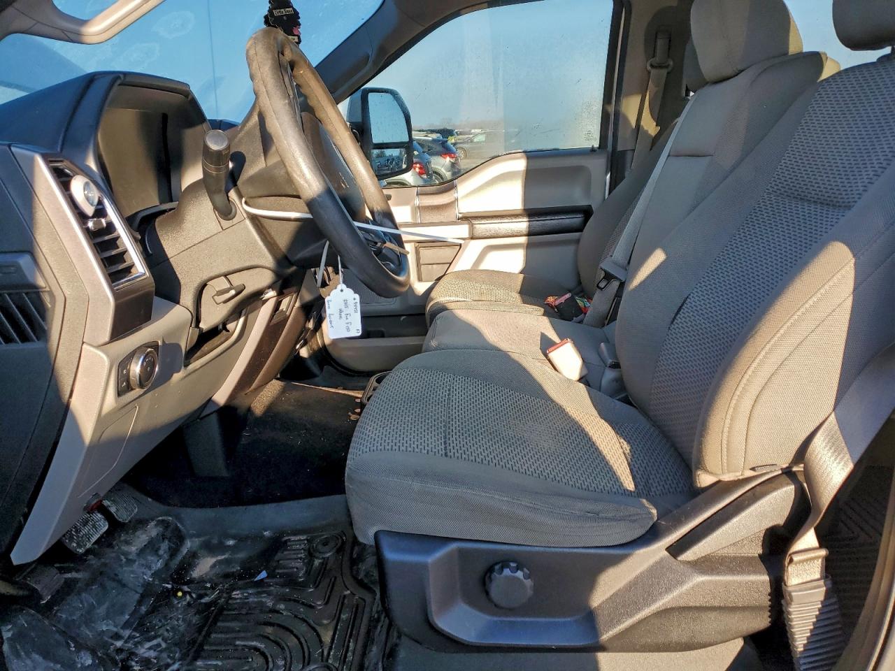 2015 Ford F150 Supercrew Gray vin: 1FTFW1EF2FFA92455