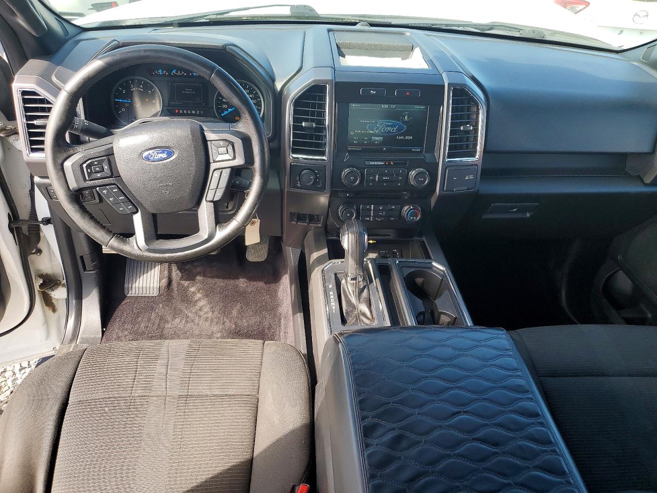 2015 Ford F150 Supercrew White vin: 1FTFW1EF2FFB72242