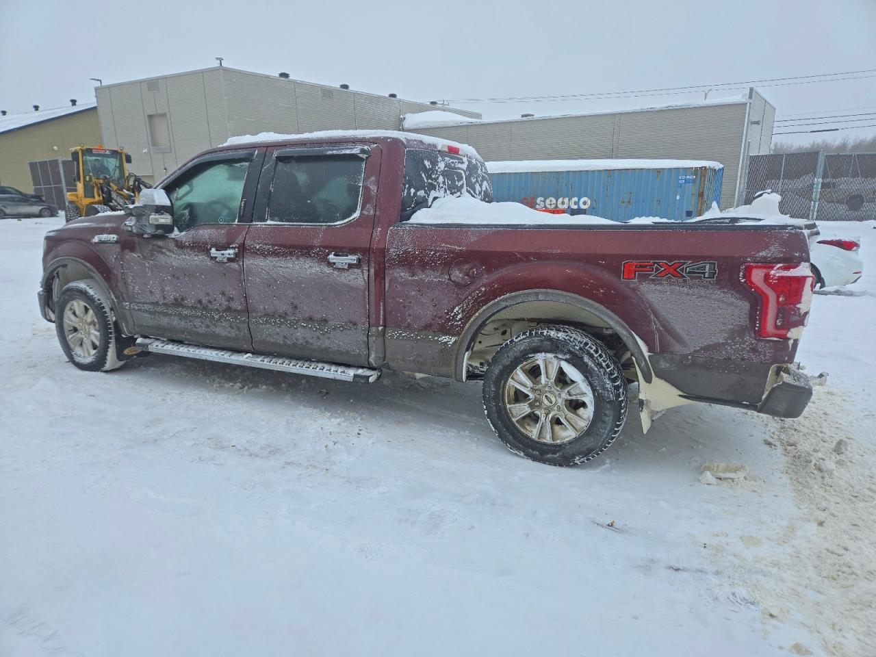 2015 Ford F150 Supercrew Burgundy vin: 1FTFW1EF2FFC40572