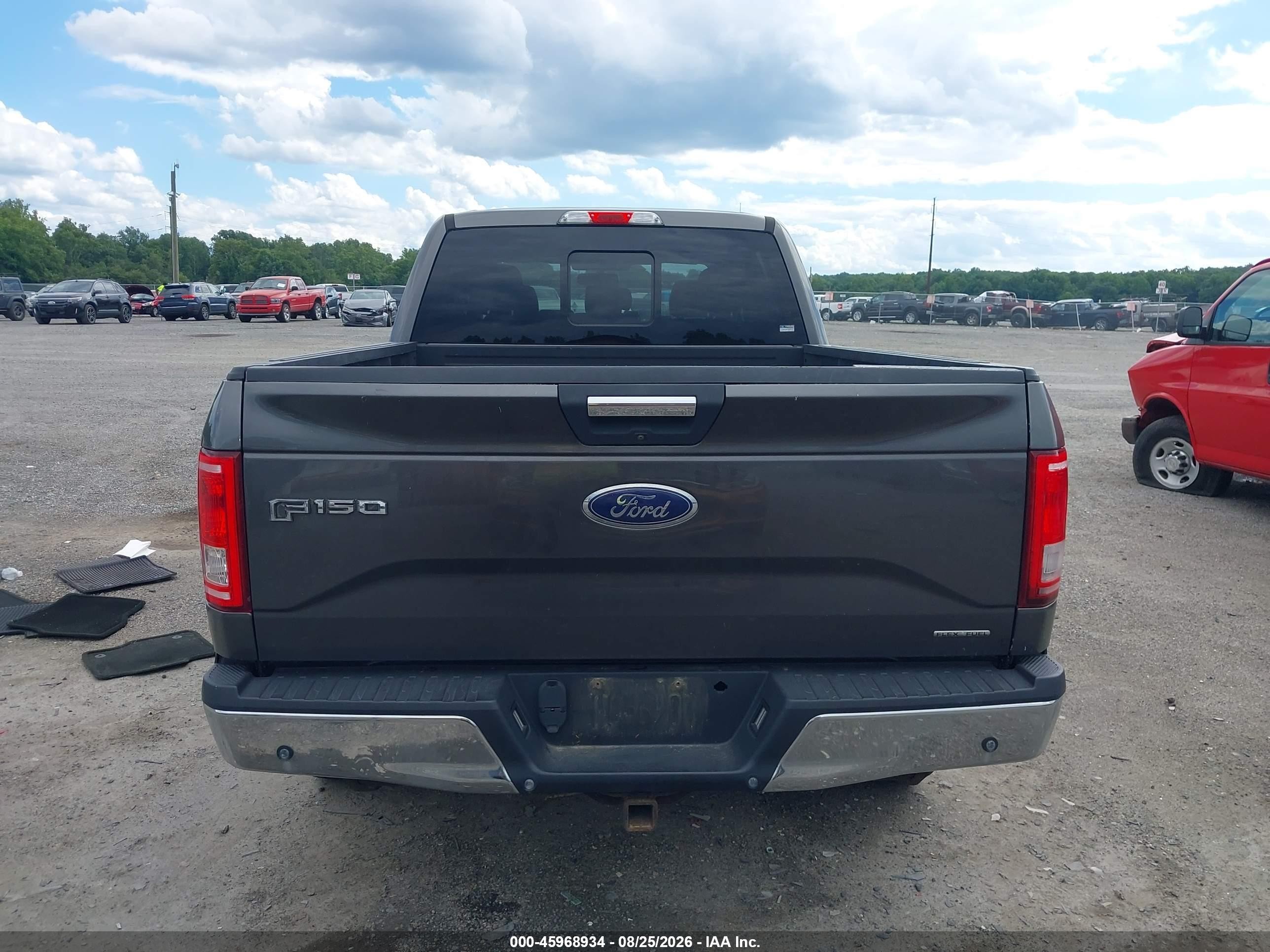 2015 Ford F-150 Xlt Серый vin: 1FTFW1EF2FKF11301
