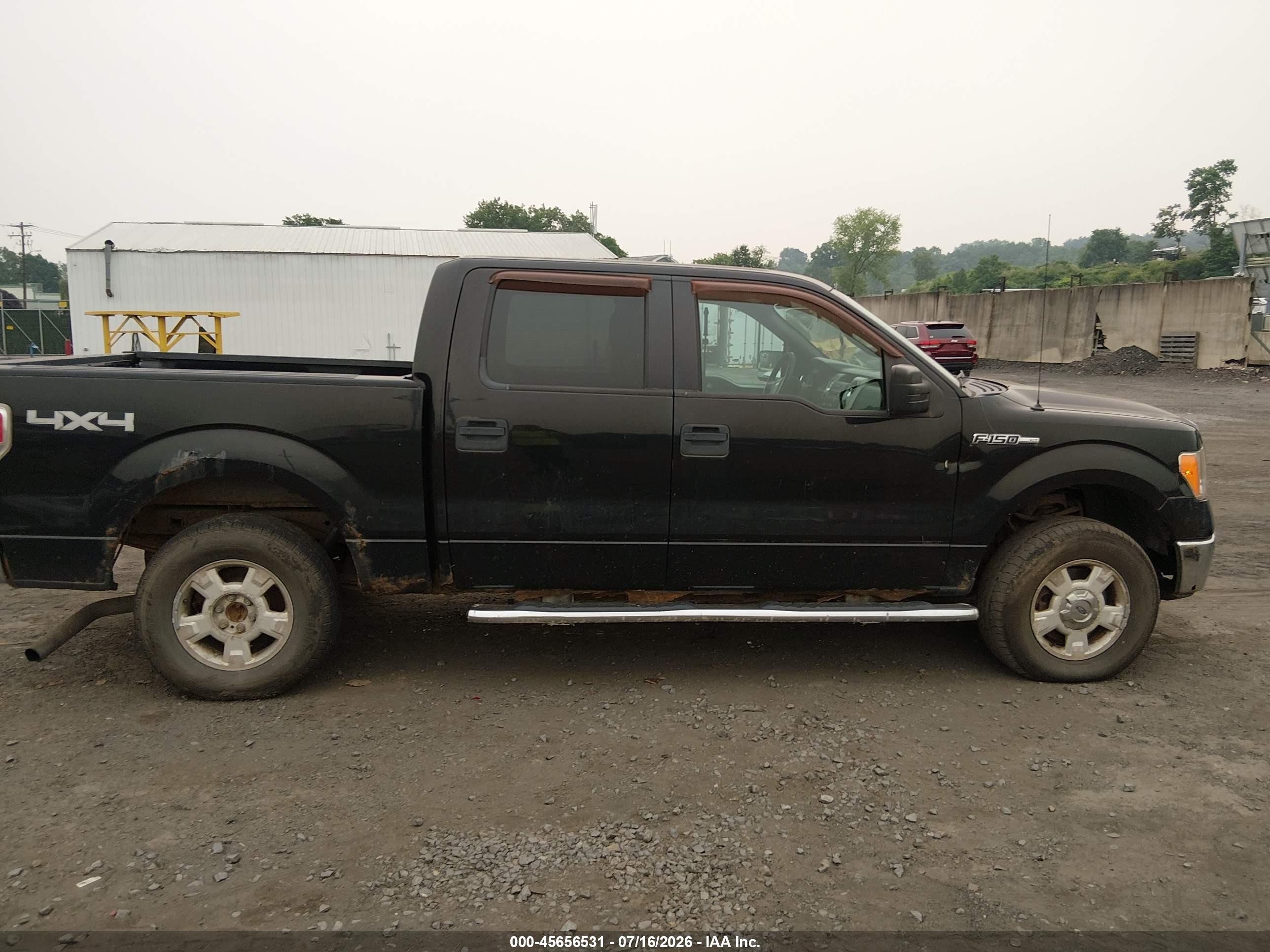 2011 Ford F-150 Xlt Black vin: 1FTFW1EF3BFA13868