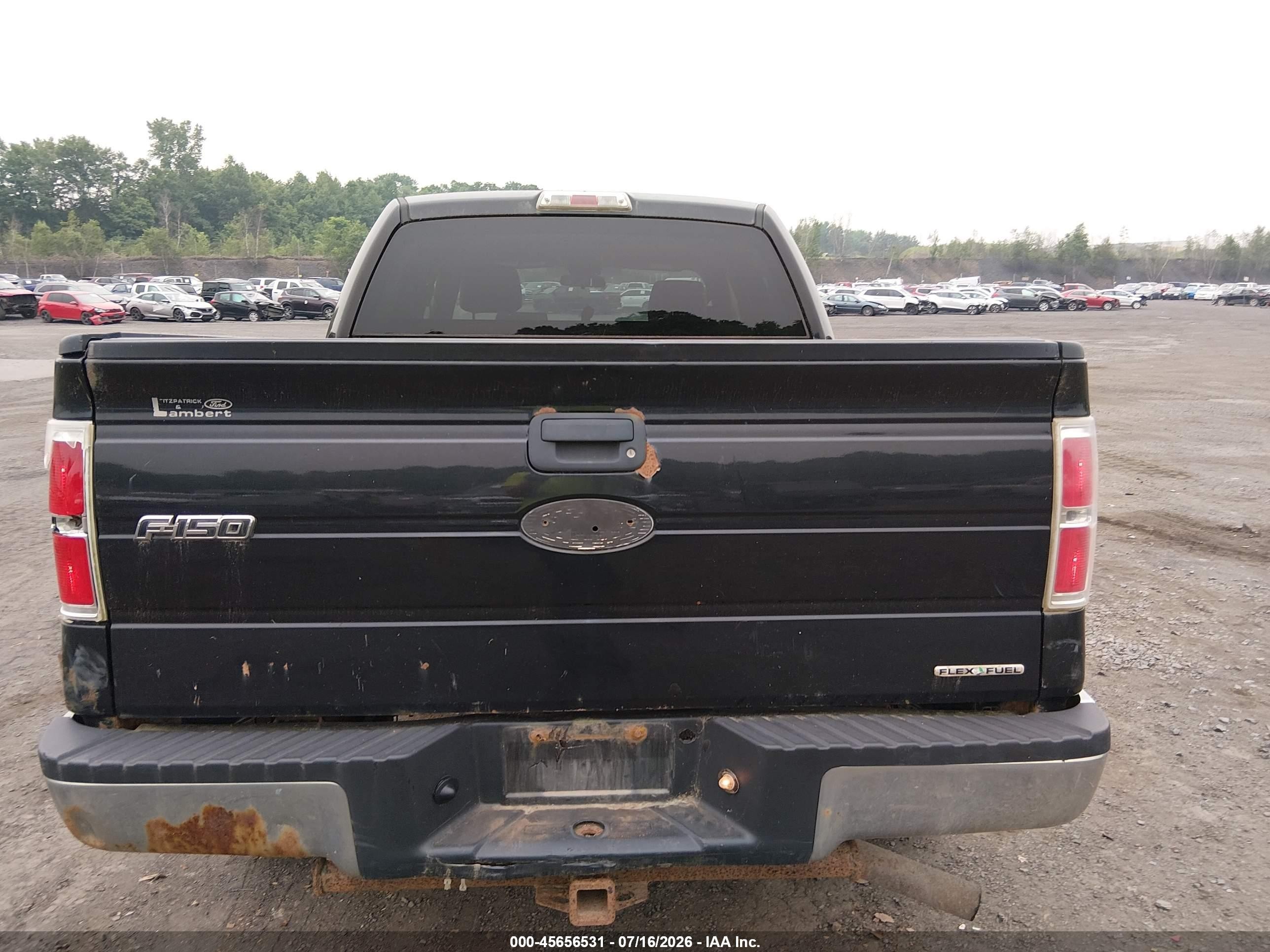 2011 Ford F-150 Xlt Black vin: 1FTFW1EF3BFA13868