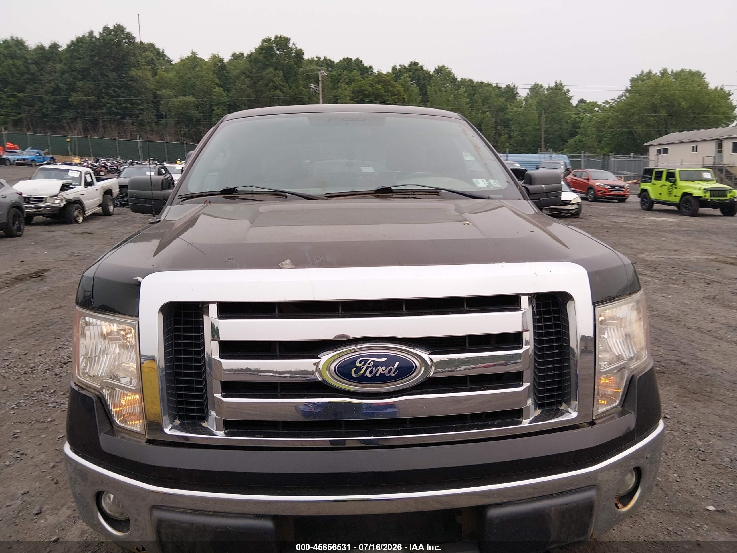 2011 Ford F-150 Xlt Black vin: 1FTFW1EF3BFA13868