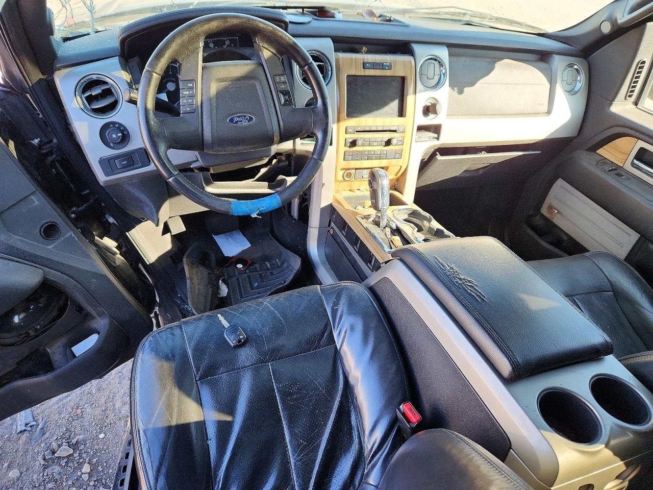 2011 Ford F150 Supercrew Black vin: 1FTFW1EF3BFA24949