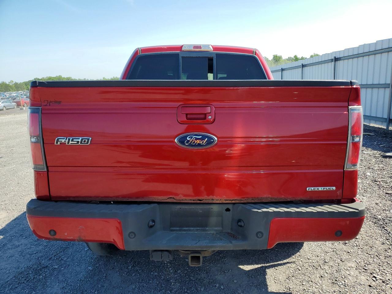 2011 Ford F150 Supercrew Red vin: 1FTFW1EF3BFA67834