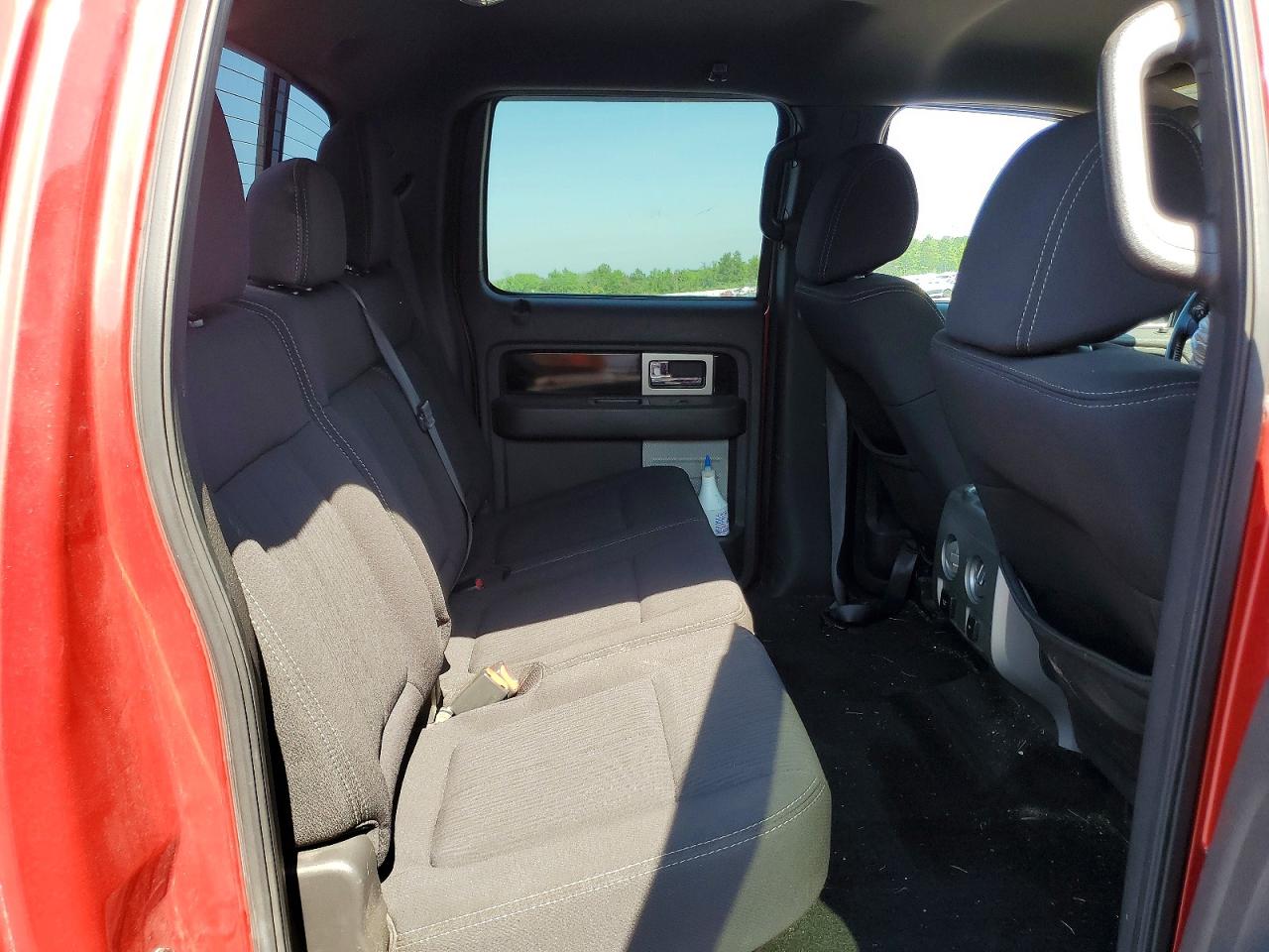 2011 Ford F150 Supercrew Red vin: 1FTFW1EF3BFA67834