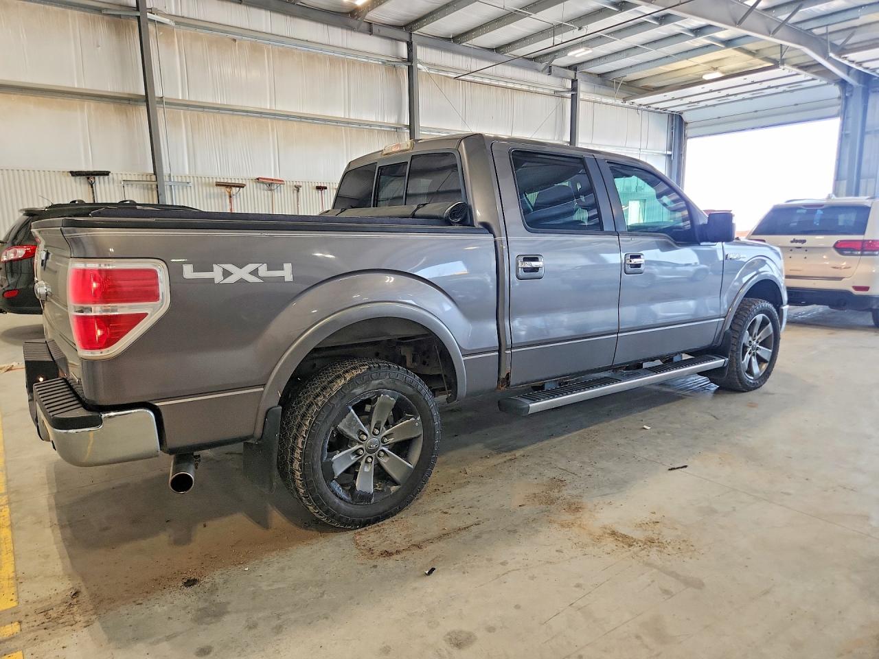 2011 Ford F150 Supercrew Gray vin: 1FTFW1EF3BFA77487