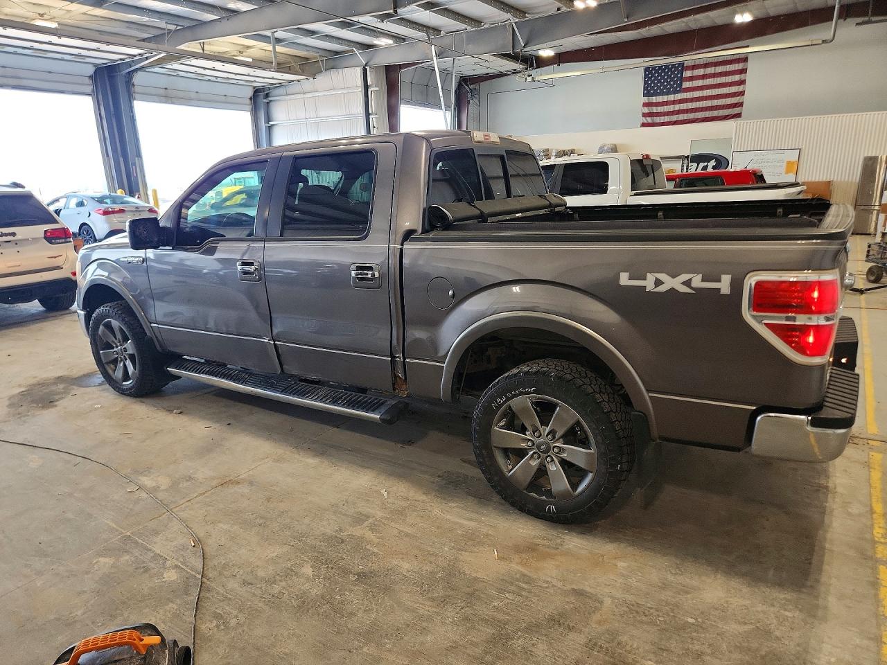 2011 Ford F150 Supercrew Gray vin: 1FTFW1EF3BFA77487