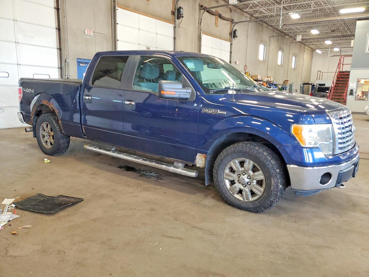 2011 Ford F150 Supercrew Blue vin: 1FTFW1EF3BFB10696
